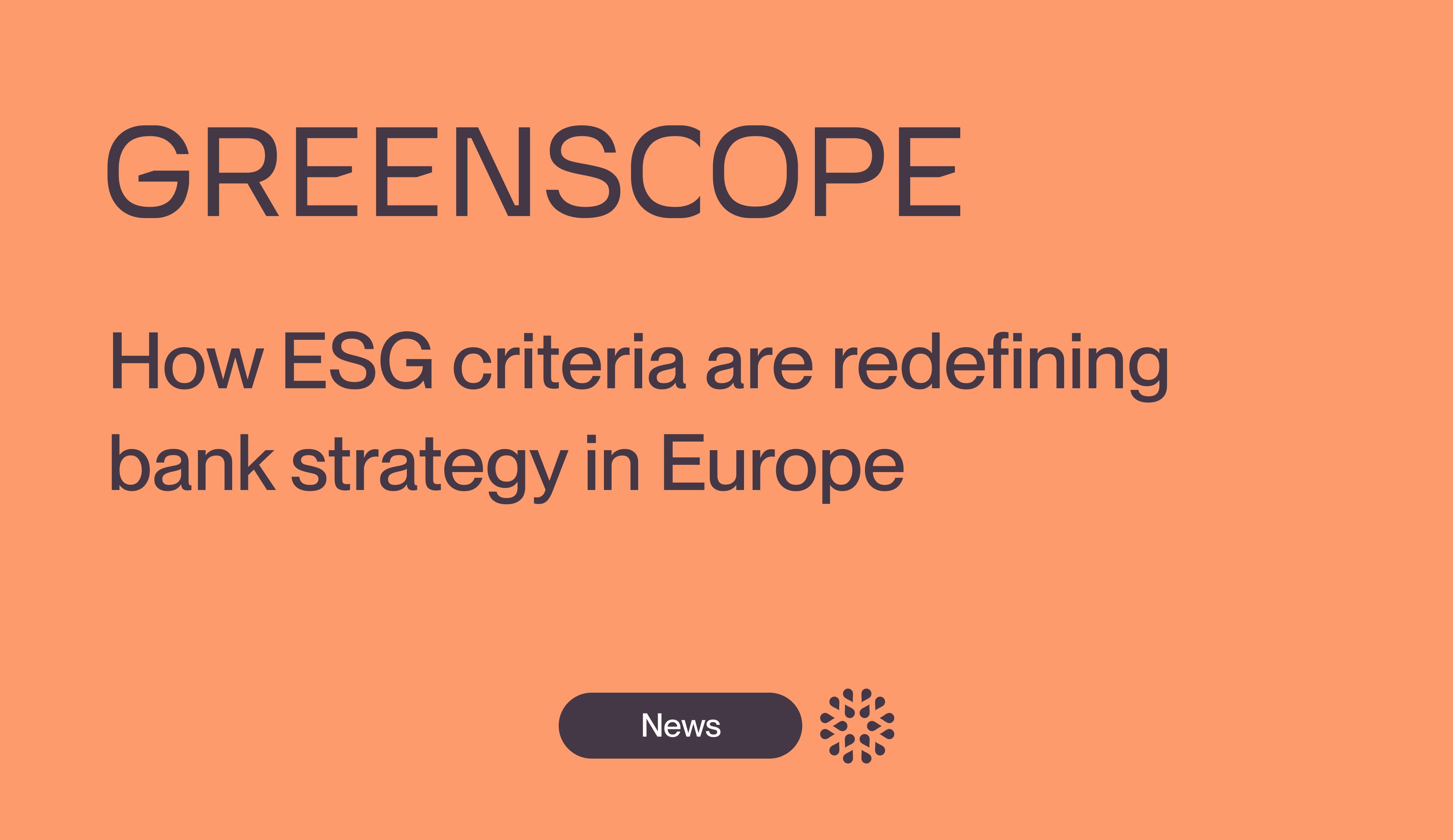 esg bank sustainability strategy