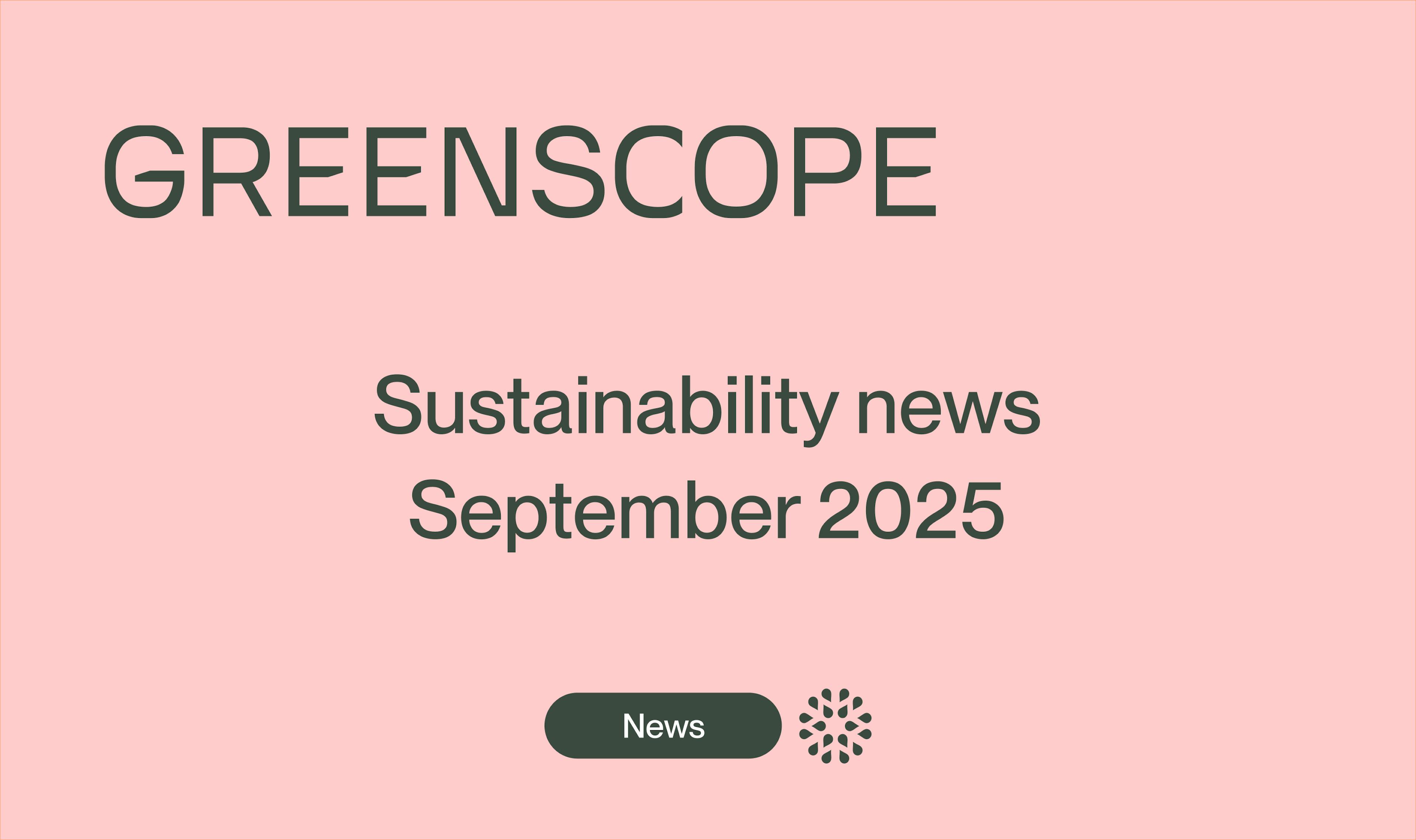 esg news sustainability newsletter
