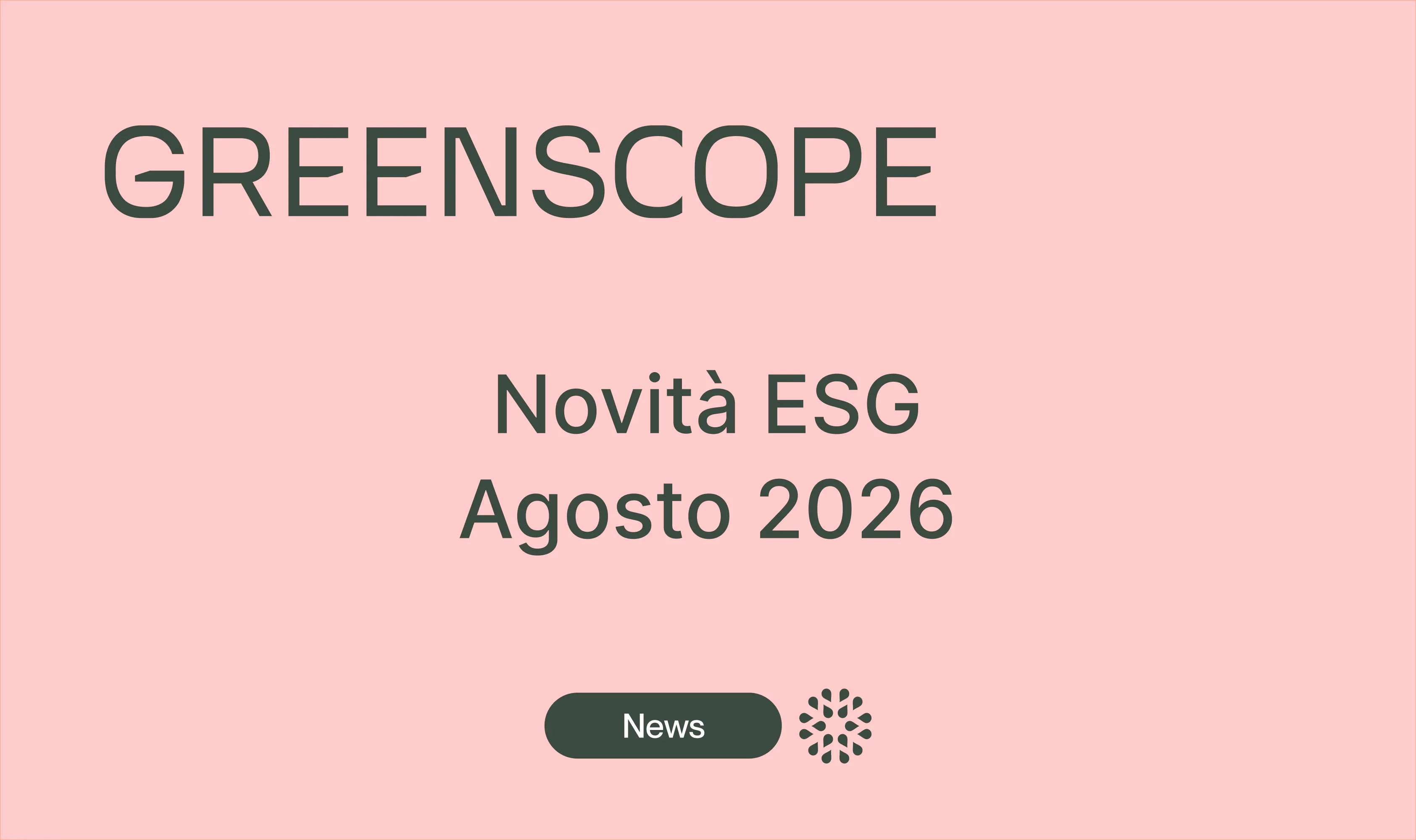 sustainable finance newsletter