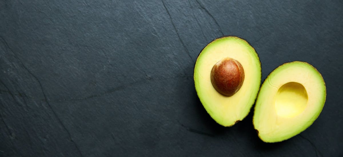 Avocado on display