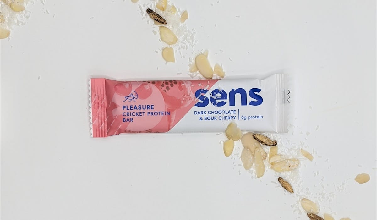 SENS Pleaure Cricket Protein Bar Dark Chocolate & Sour Cherry