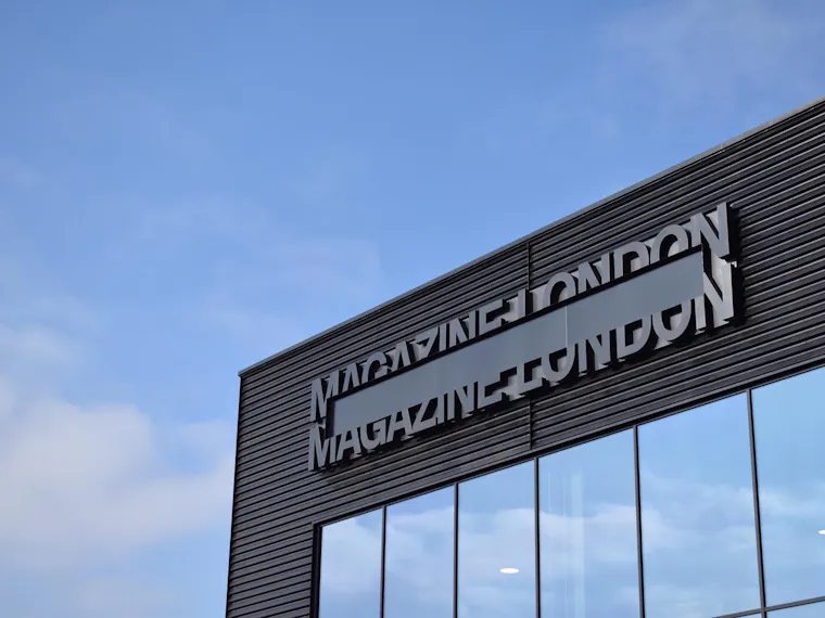 Exterior of Magazine London building