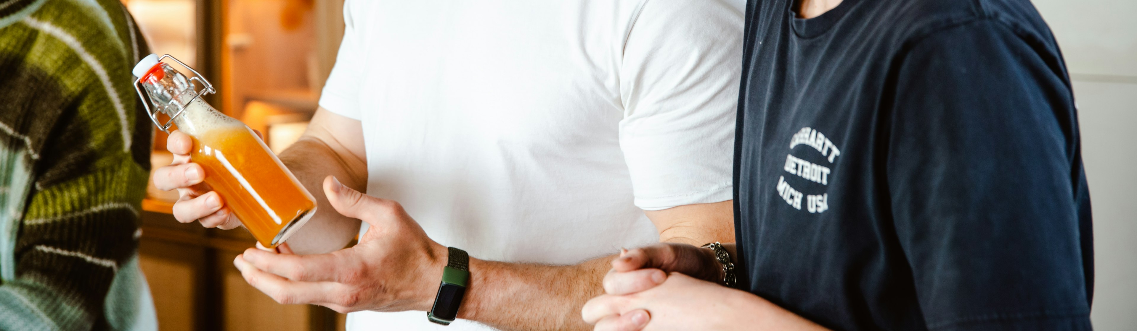 Kombucha making at Russo's Kitchen