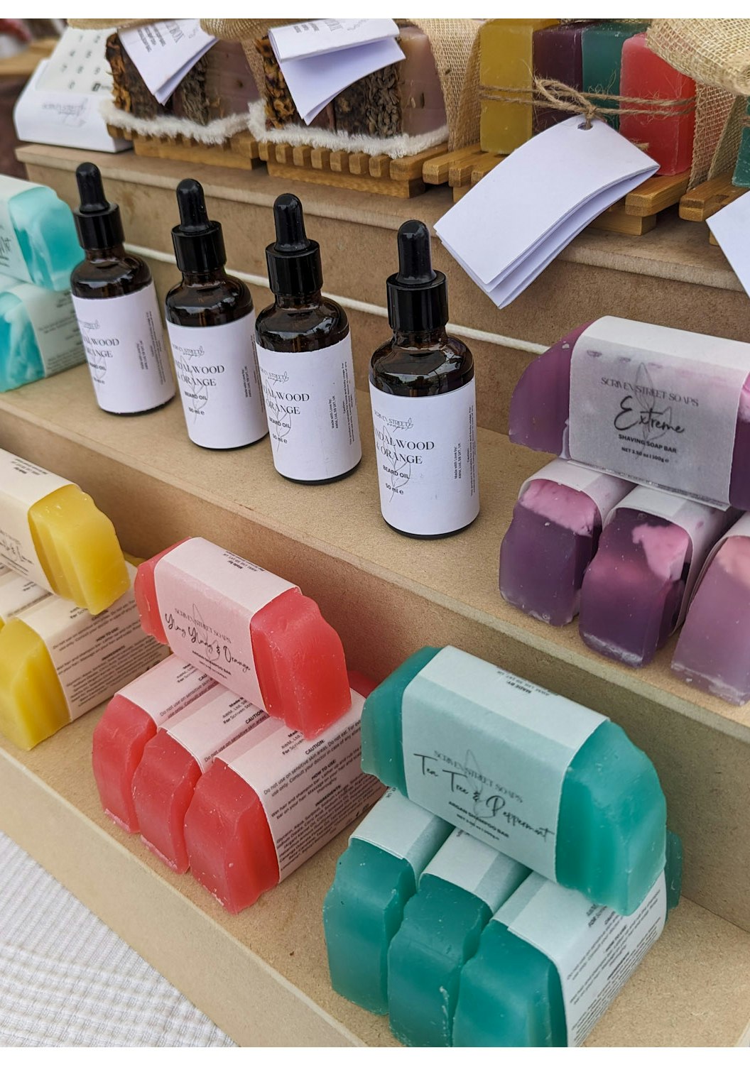 A selection of soaps
