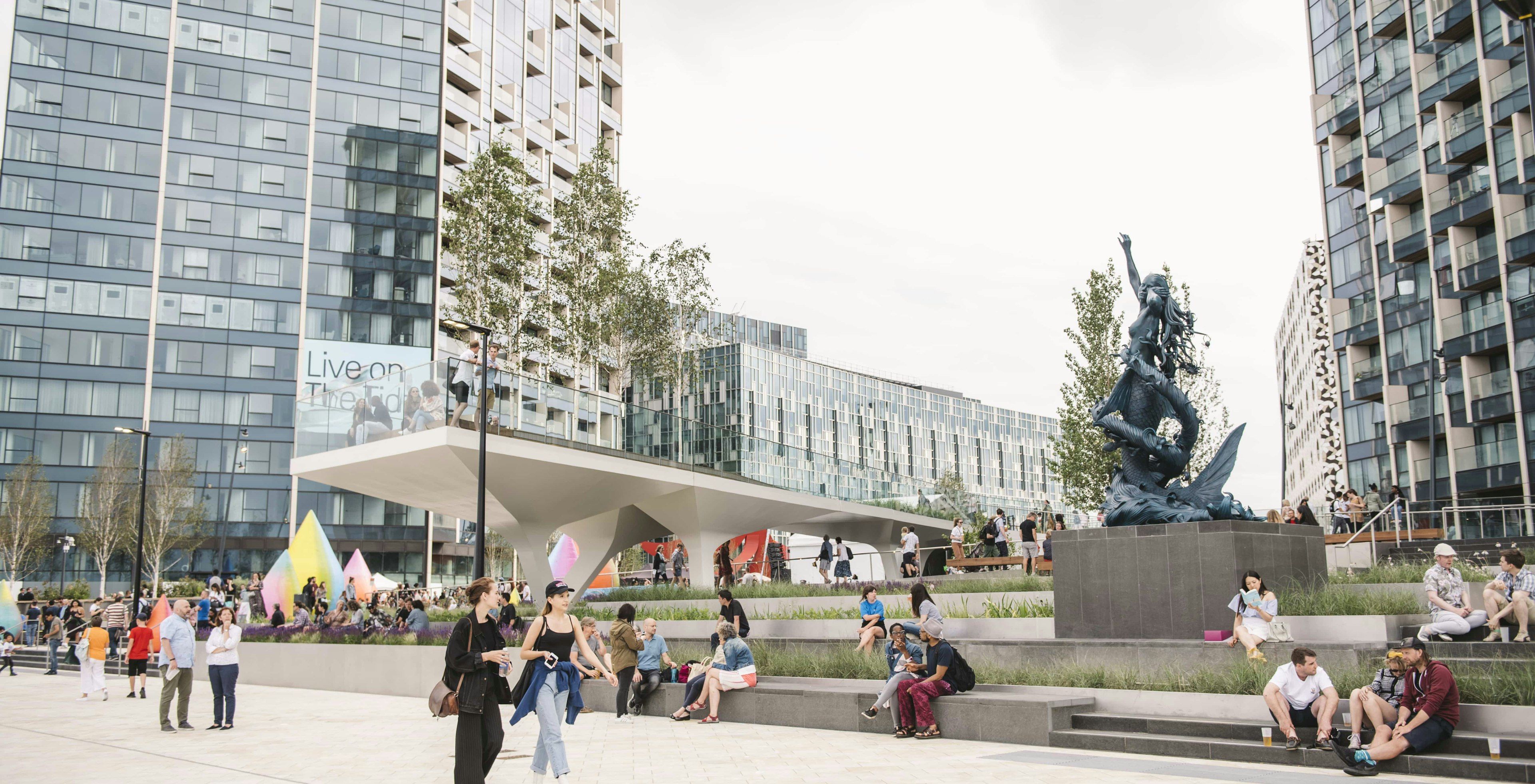 Greenwich Peninsula is a safe Neighbourhood in South East London