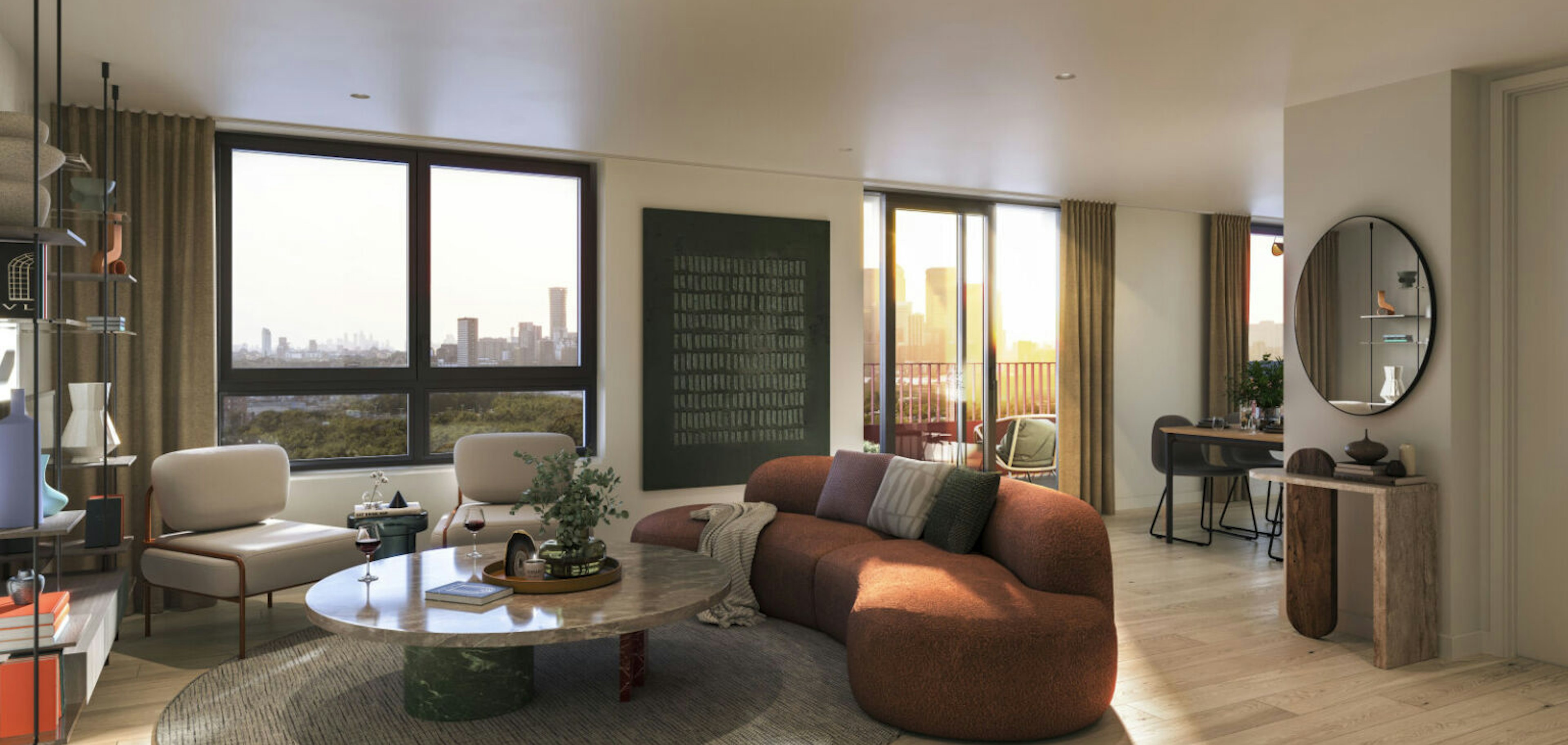 Peninsula Gardens in Greenwich offers a range of amenities with easy access to transport