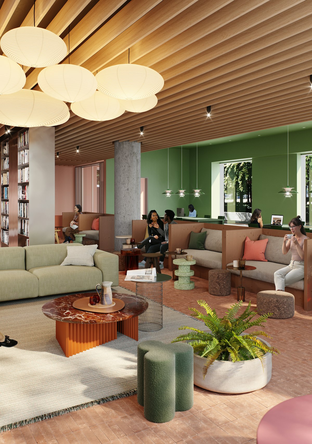 Amenities for residents at Peninsula Gardens in London