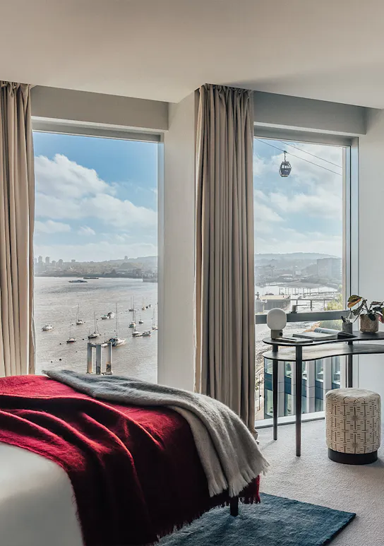 Apartments overlooking the Thames