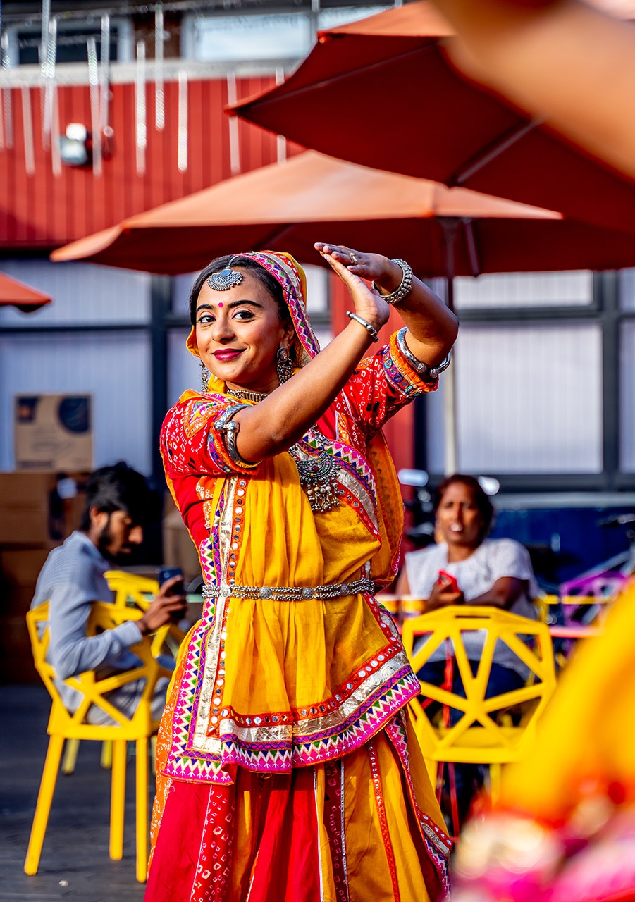 Celebrating at Greenwich Peninsula