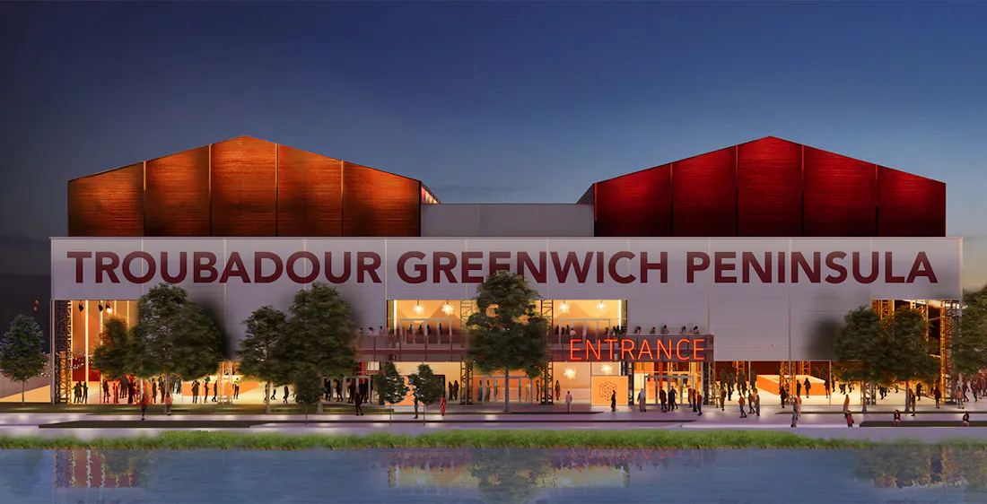 Troubadour Theatres proposed site in Greenwich