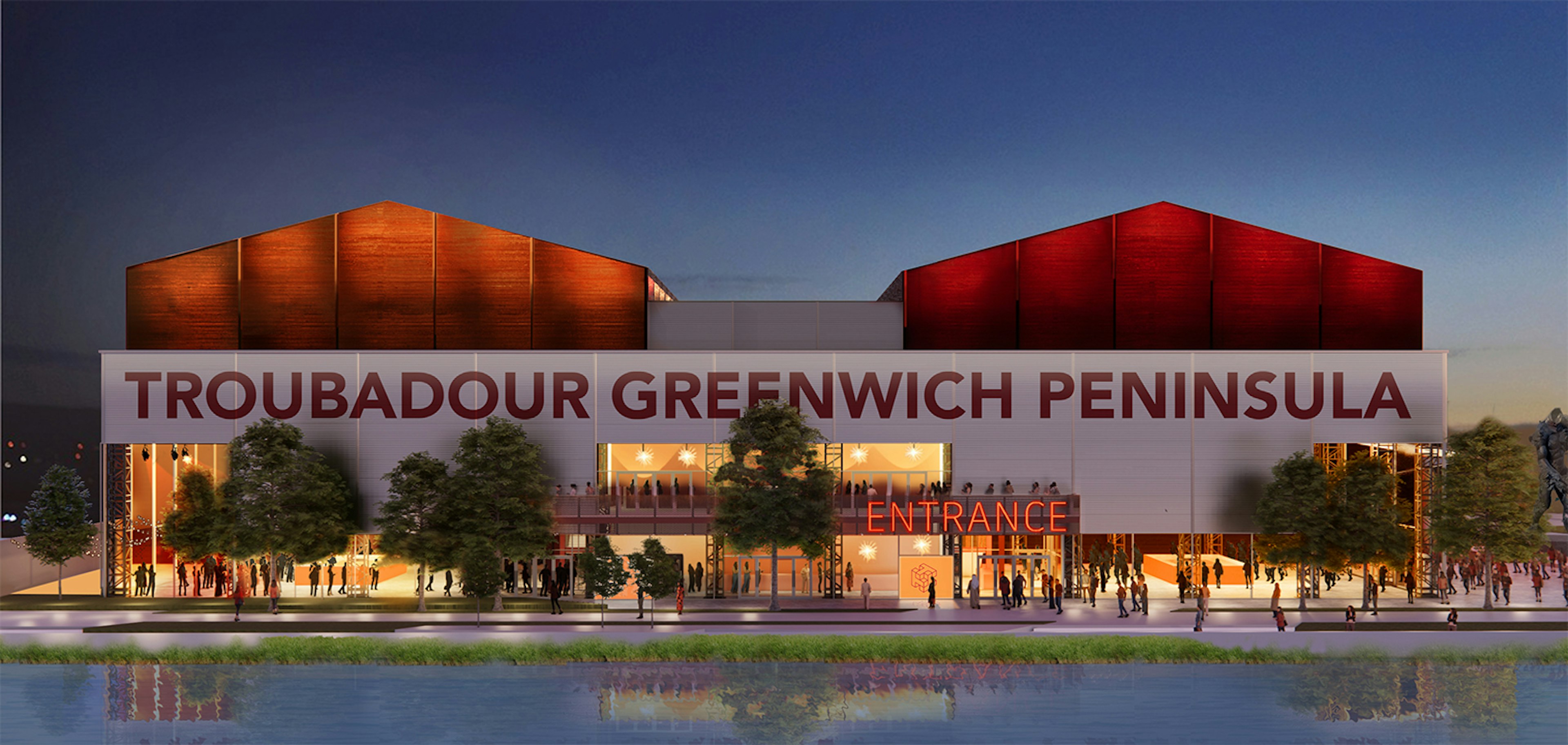 Troubadour Theatres proposed site in Greenwich