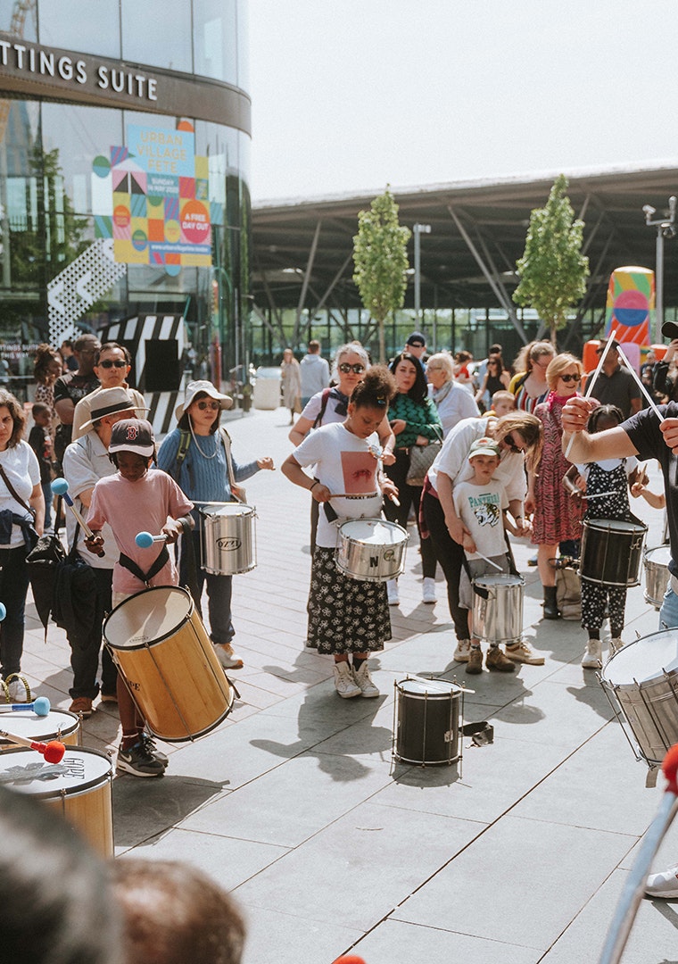 Community events at Greenwich Peninsula