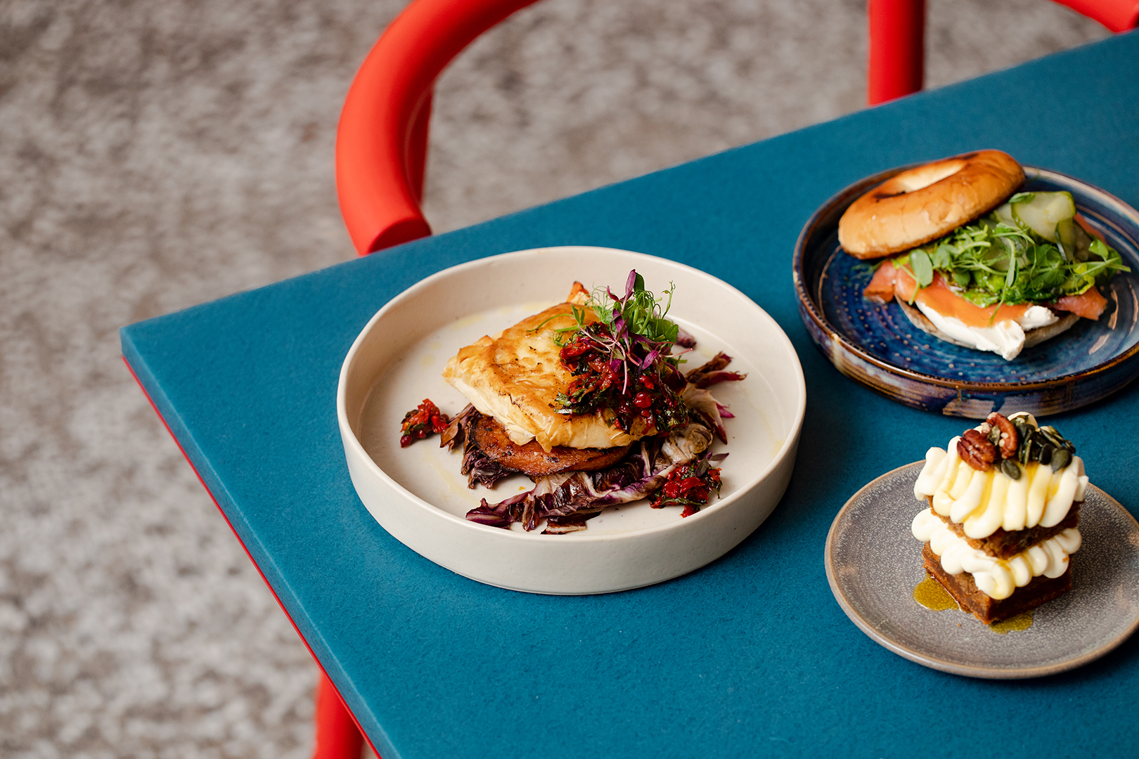 Food and beverage options at Greenwich Peninsula