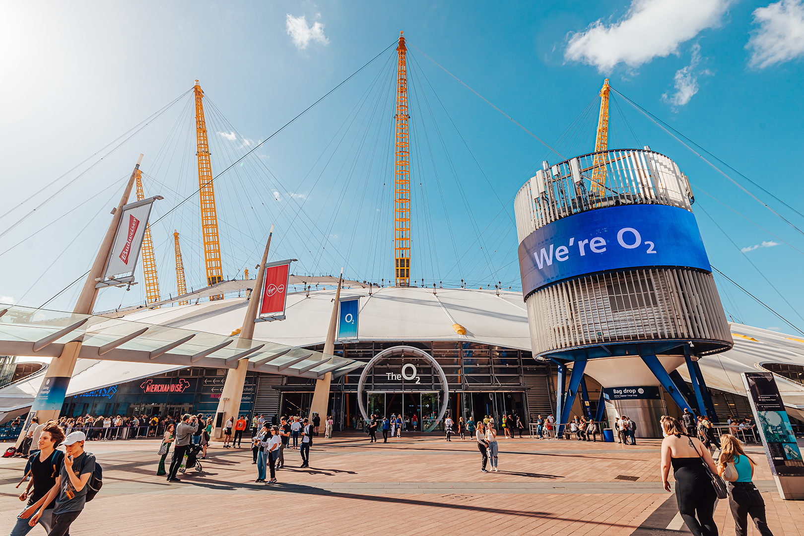 Eventgoers and explorers contribute to over 24 million visitors to the Greenwich Peninsula every year