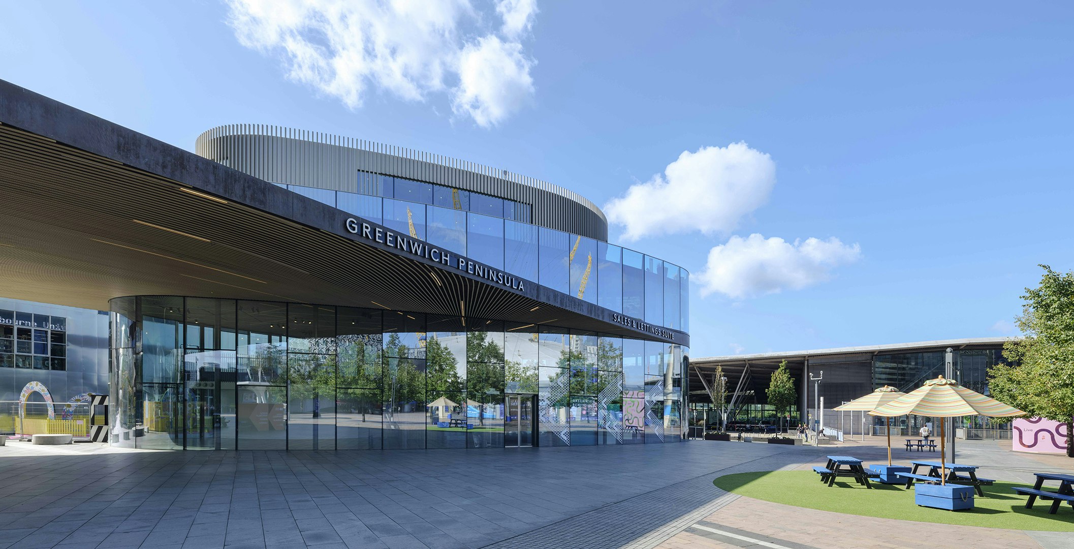 Prime retail location near North Greenwich Station and the O2