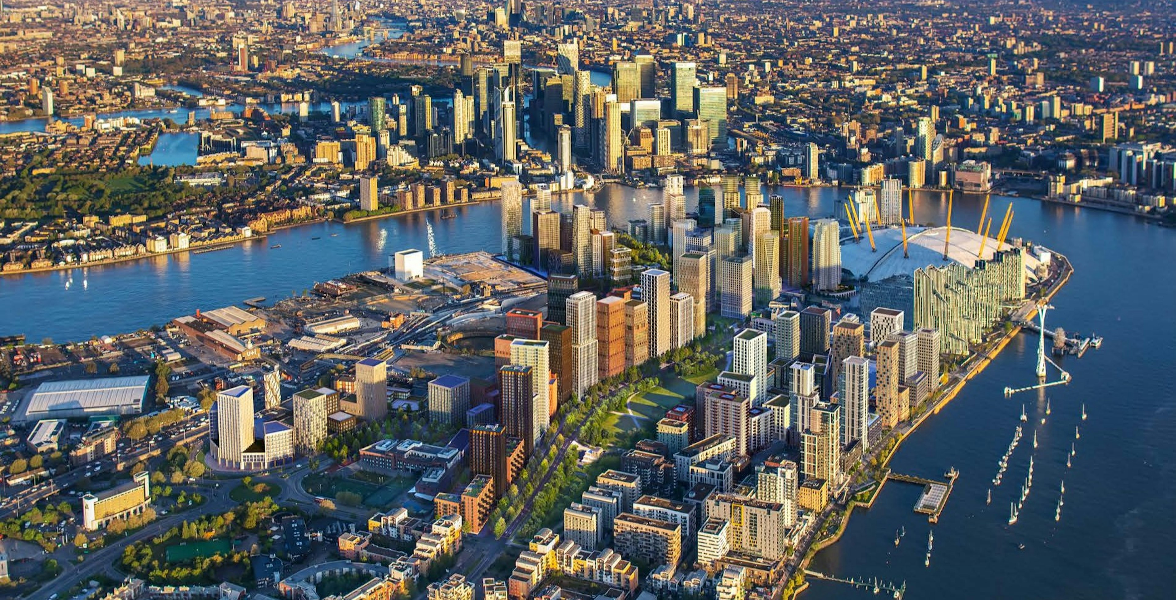Greenwich Peninsula is one of London’s most exciting new districts