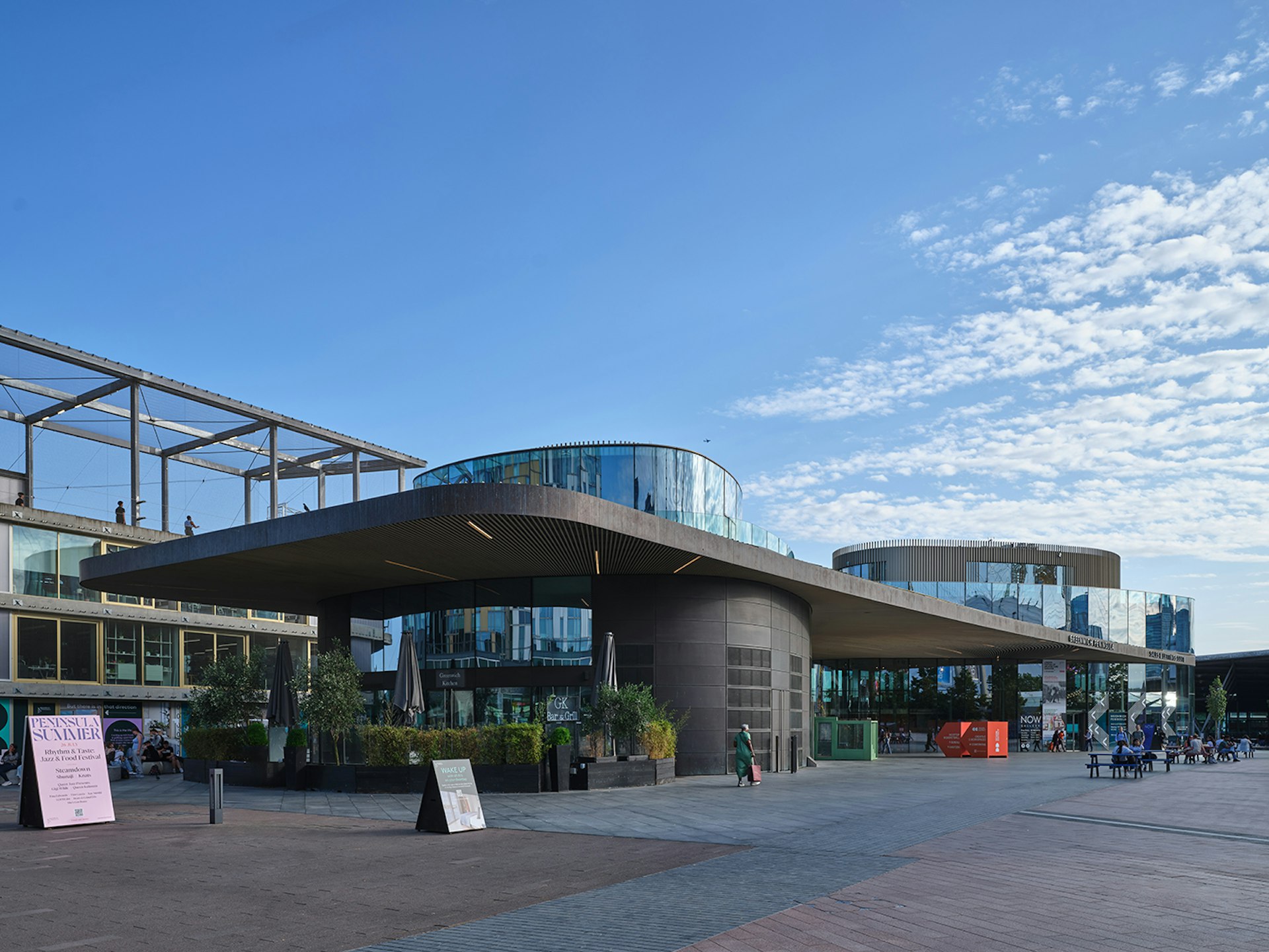 Be the first retailer people see when they walk out of North Greenwich Station