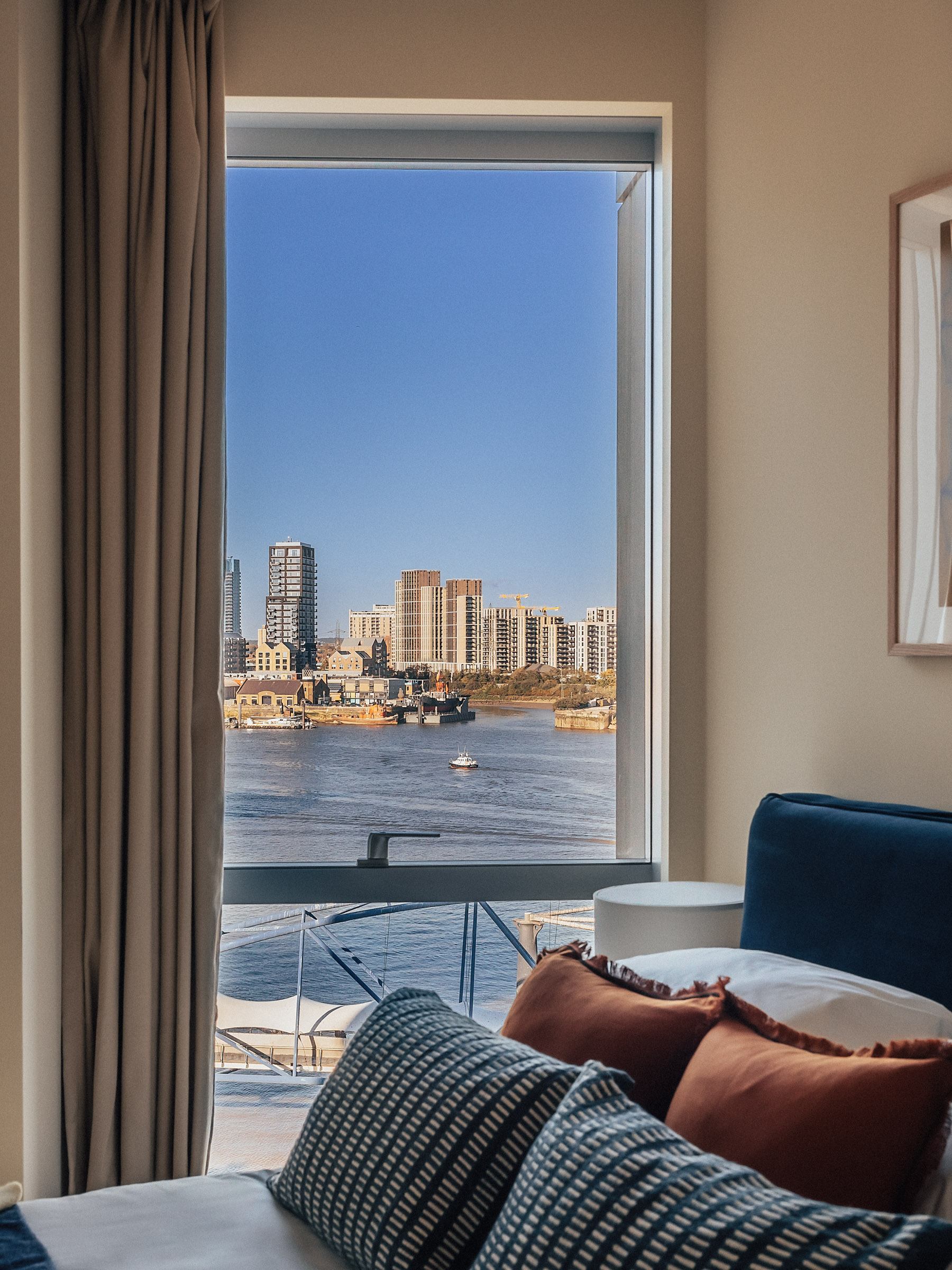 Apartments overlooking the Thames