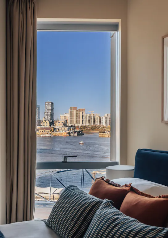 Apartments overlooking the Thames