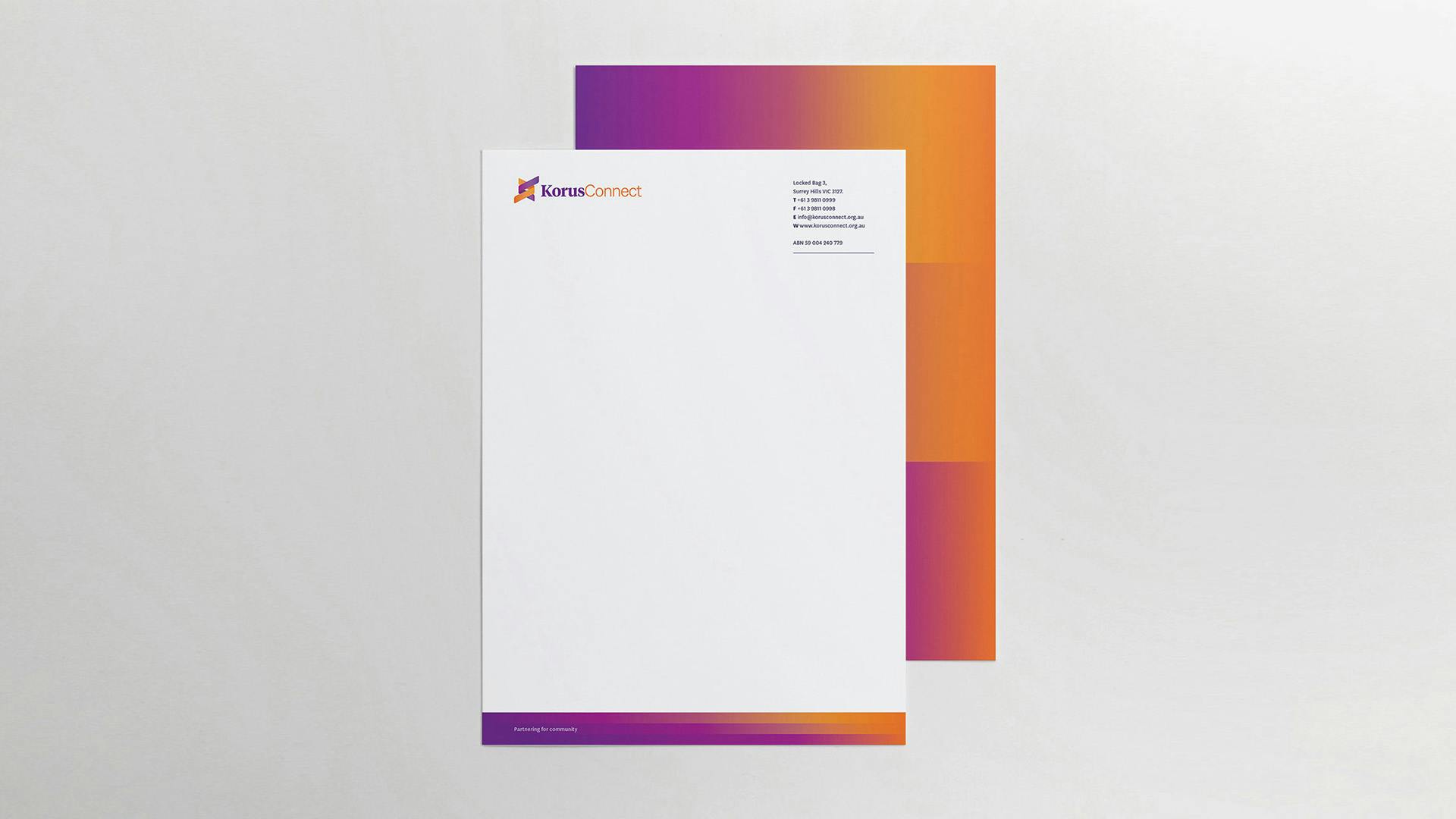 Korus Connect Letterhead