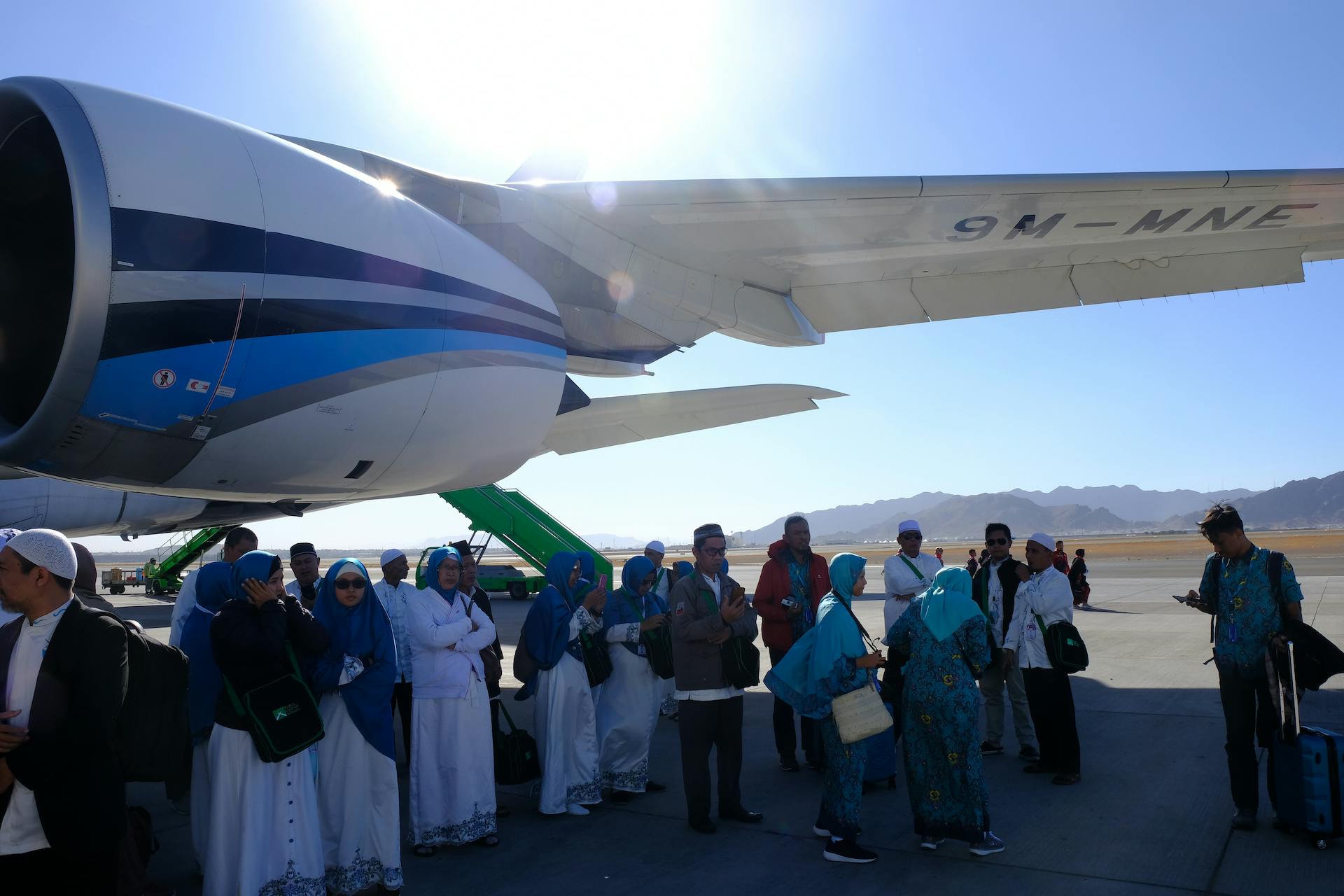 Pilgrims travelling privately to Mecca, Jerusalem or Rome enjoy privacy, comfort and safety. #caption: Pilgrimages to Mecca, Jerusalem, Lourdes or Rome can be more harmonious thanks to the comfort, safety and privacy of charter flights.