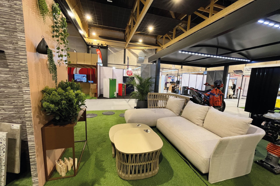 Stand CASEO au SALON&nbsp;VIVR'HABITAT&nbsp;de Lons-le-Saunier