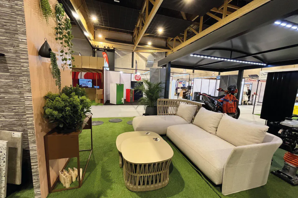 Stand CASEO au SALON VIVR'HABITAT de Lons-le-Saunier