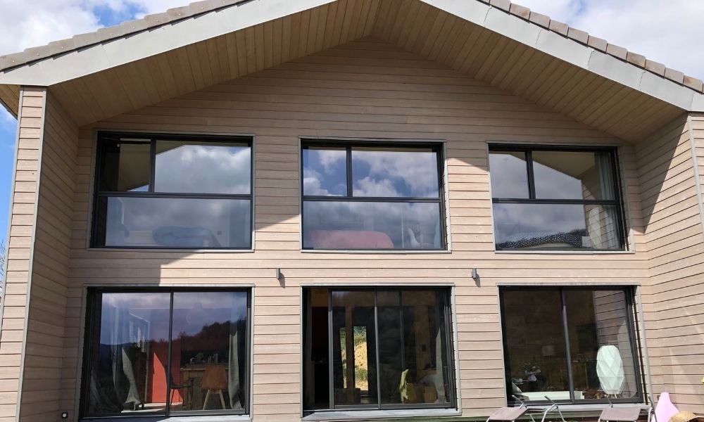 Projet complet menuiseries construction neuve