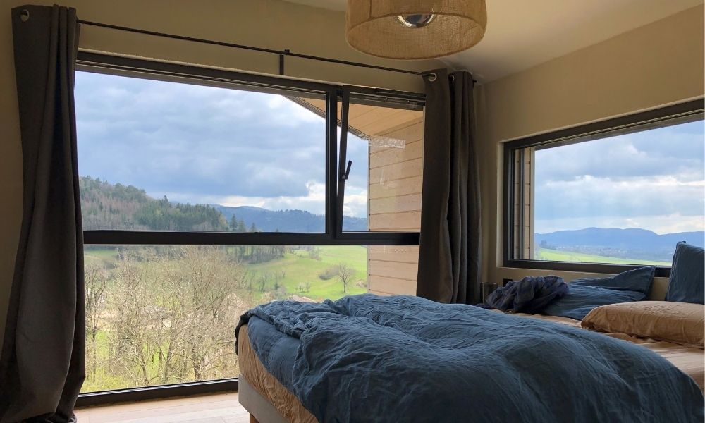 Menuiserie CASEO fenêtre - vue d'intérieur