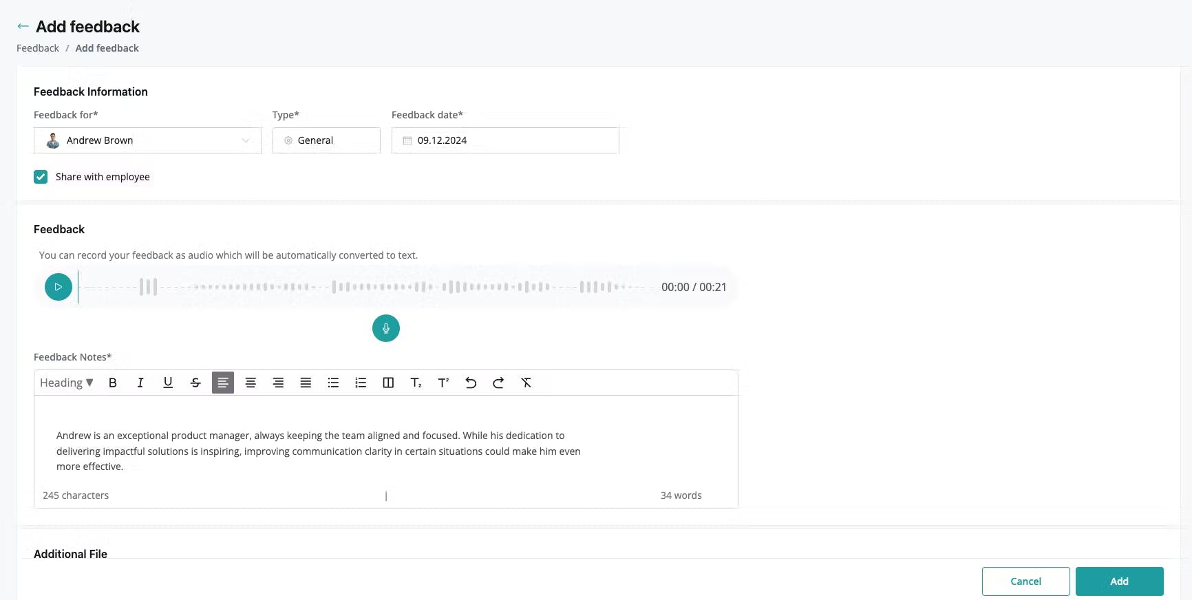 How Speech-to-text is changing the way teams give feedback