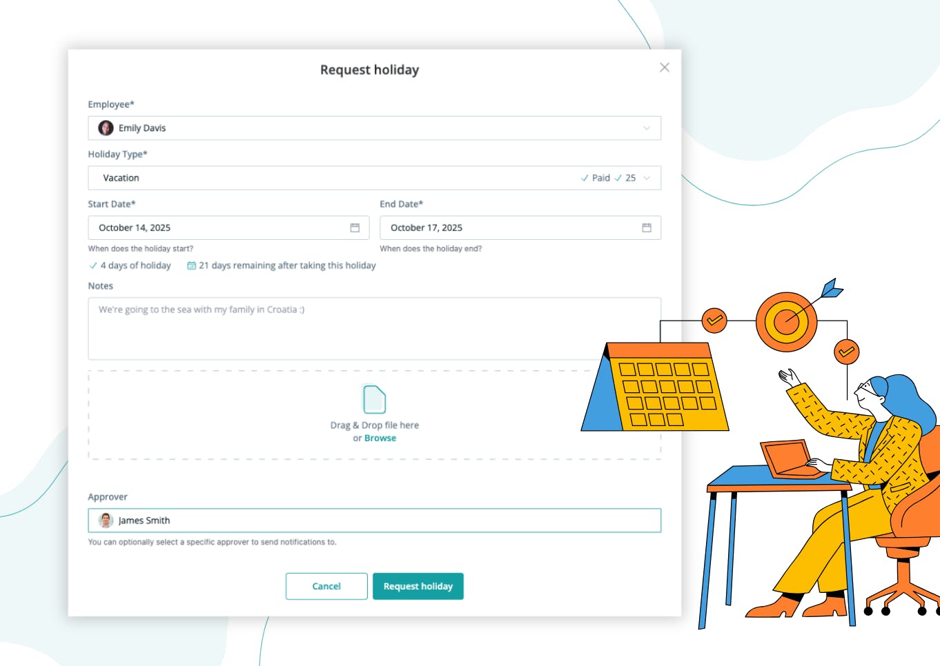 Fast & Transparent Leave Approvals