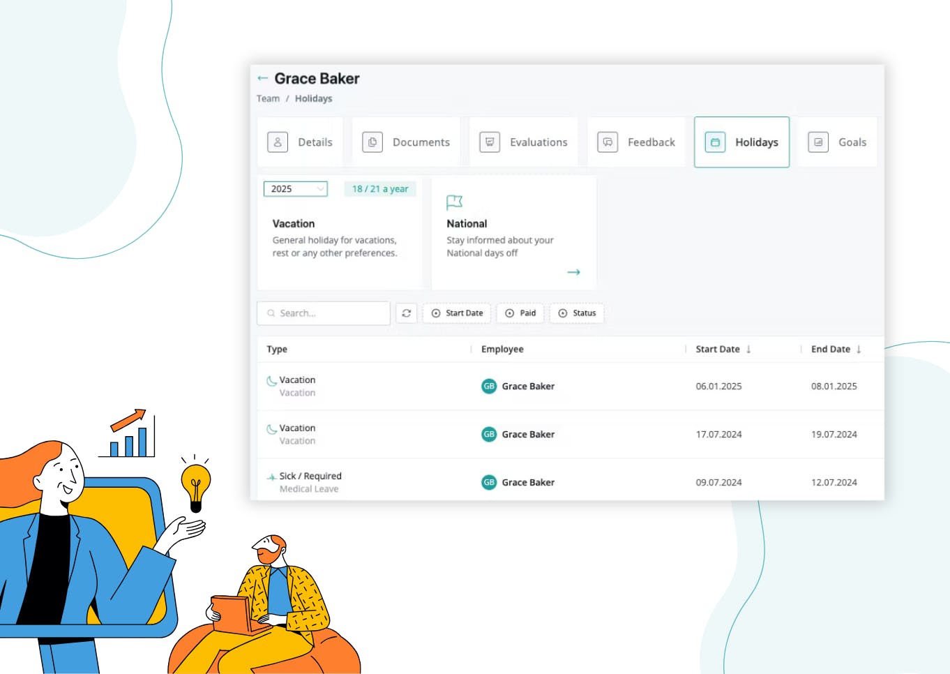 Accurate Leave Tracking Across Years