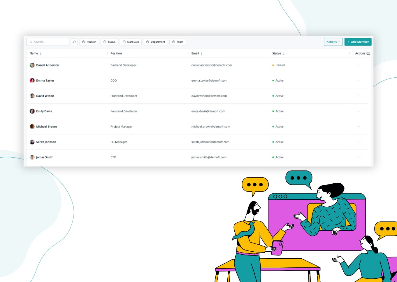 Complete Employee Profiles & Directory