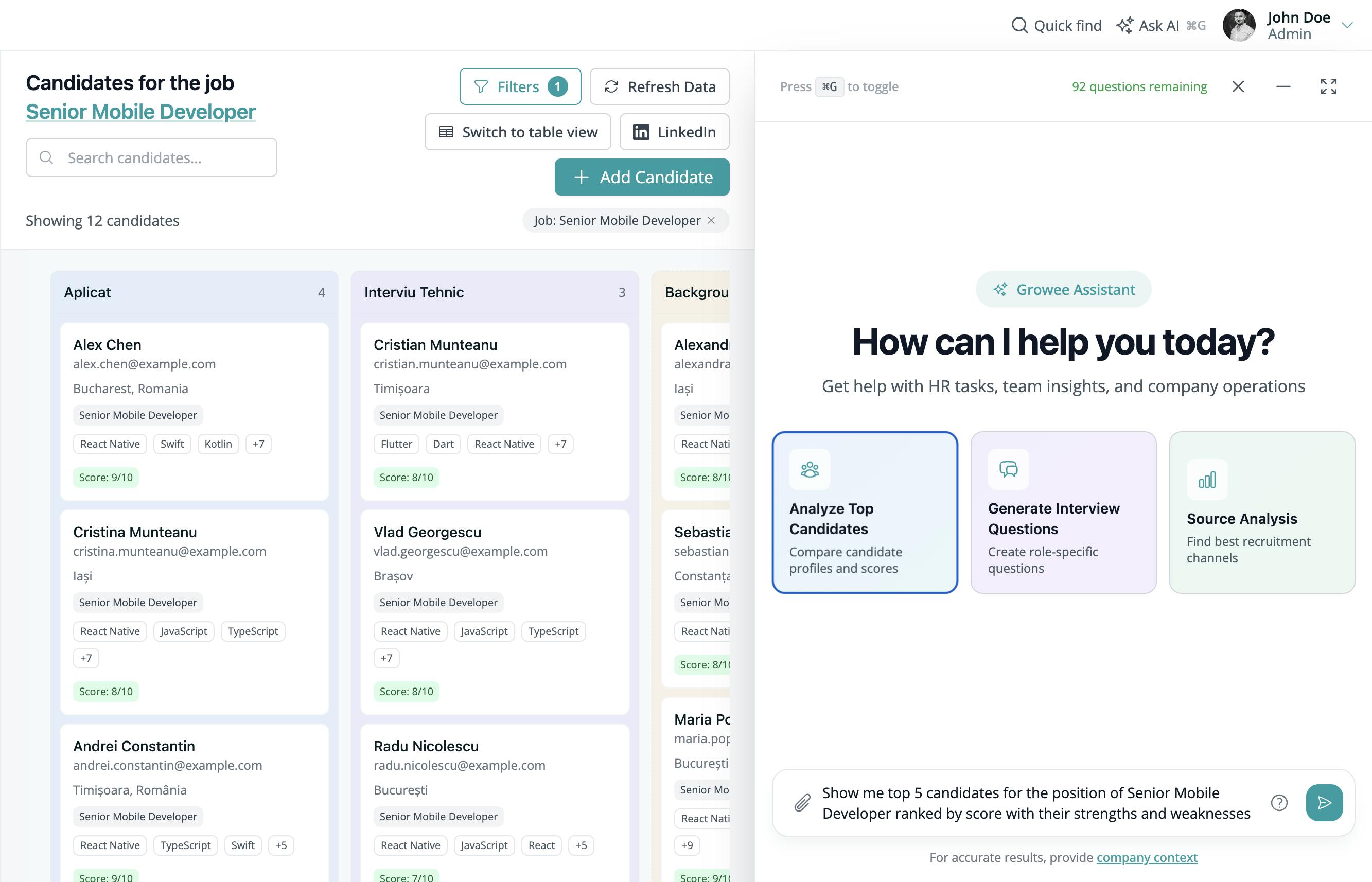 Hiring & Recruitment