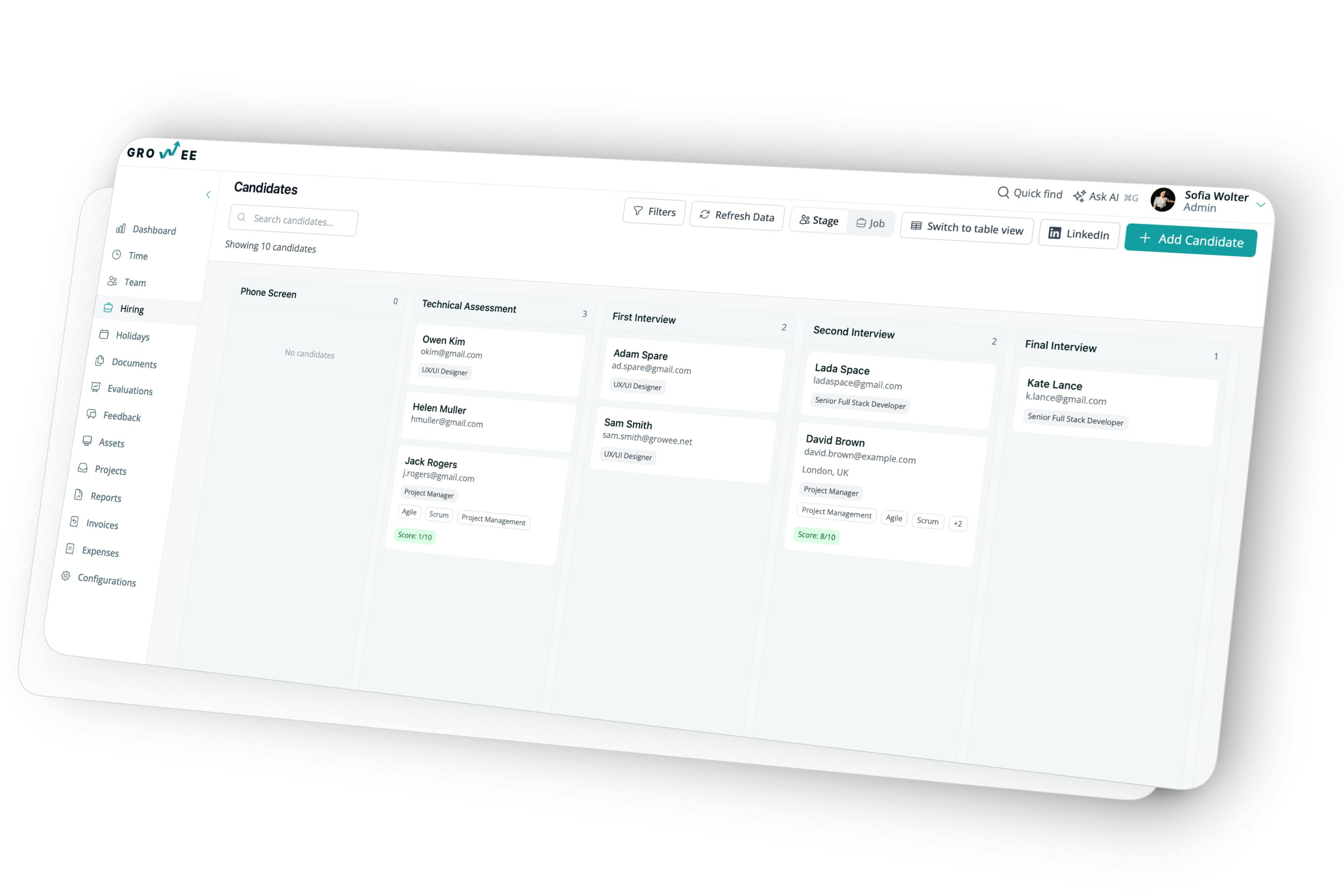 Automated Recruitment Workflows