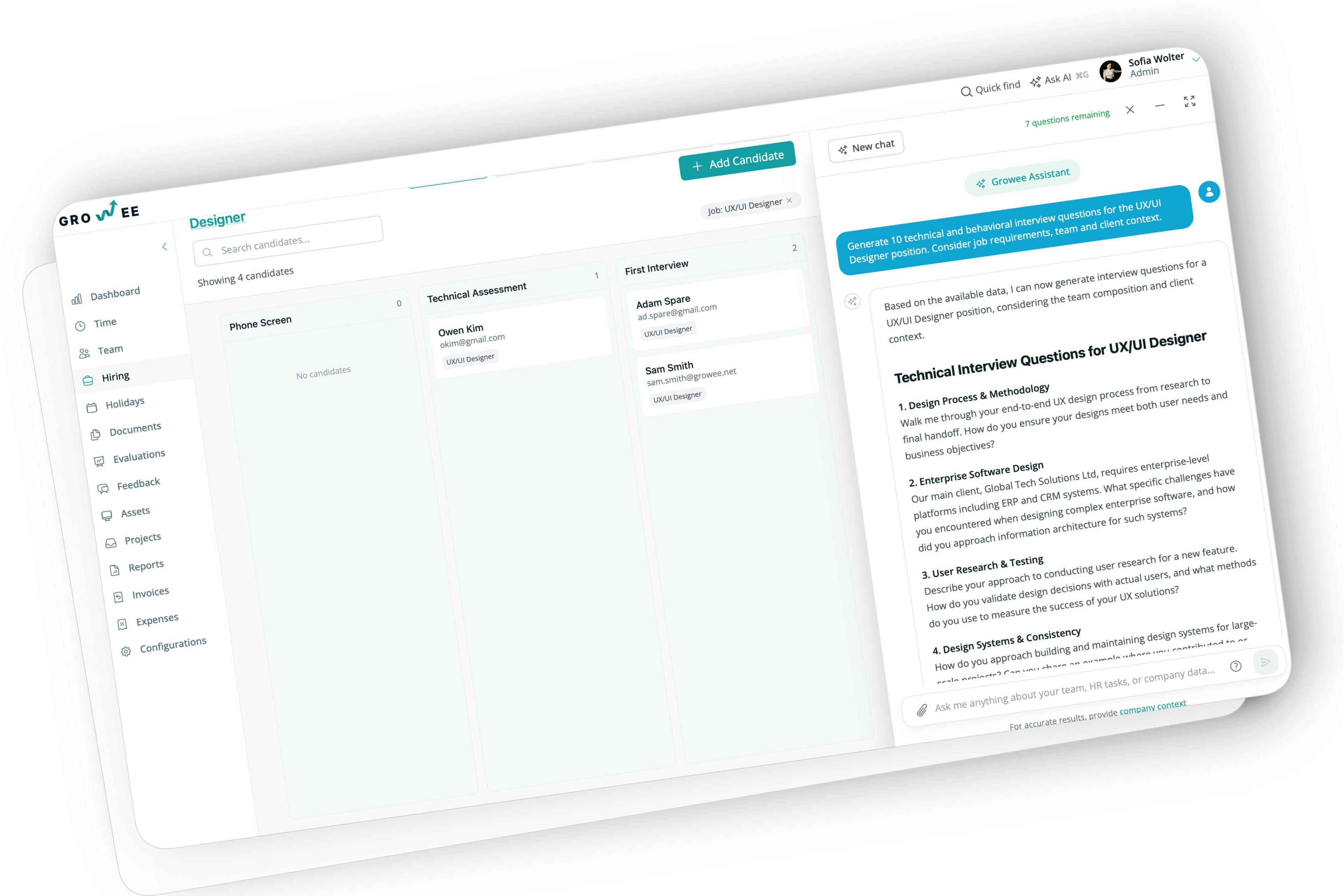 Structured Interview Process