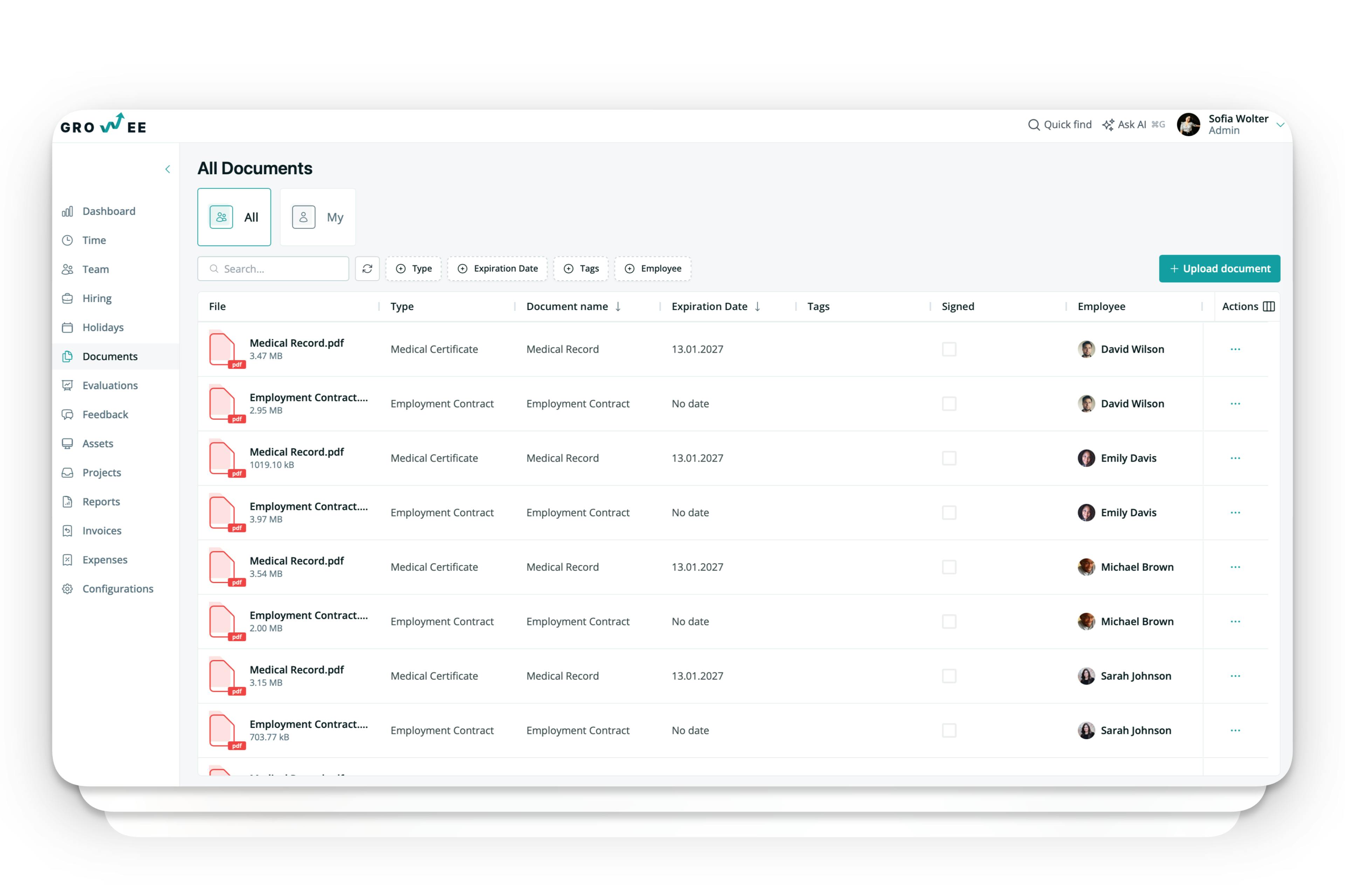 One Central Repository for All Documents