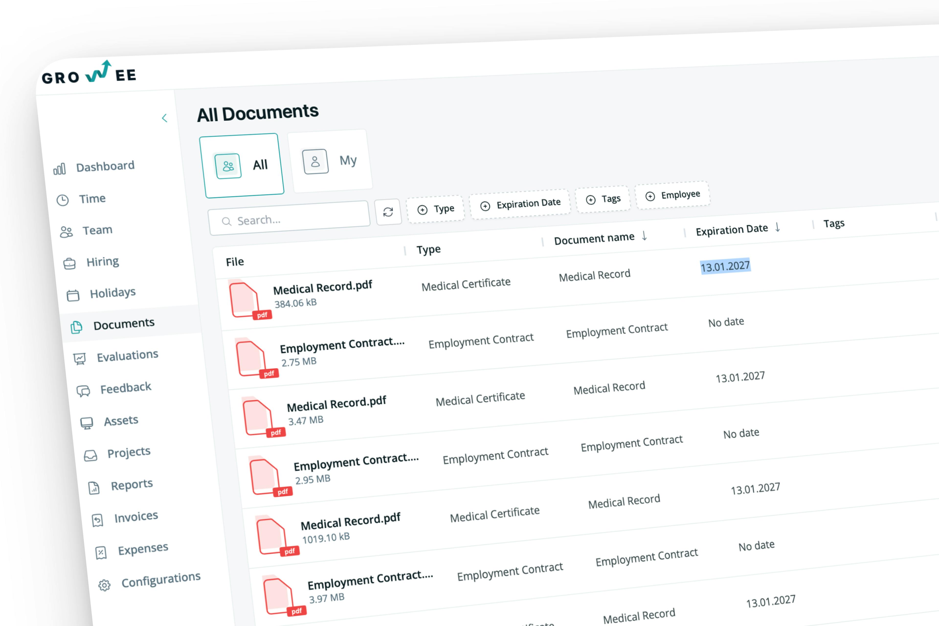 Automated Expiration Alerts & Renewal Reminders