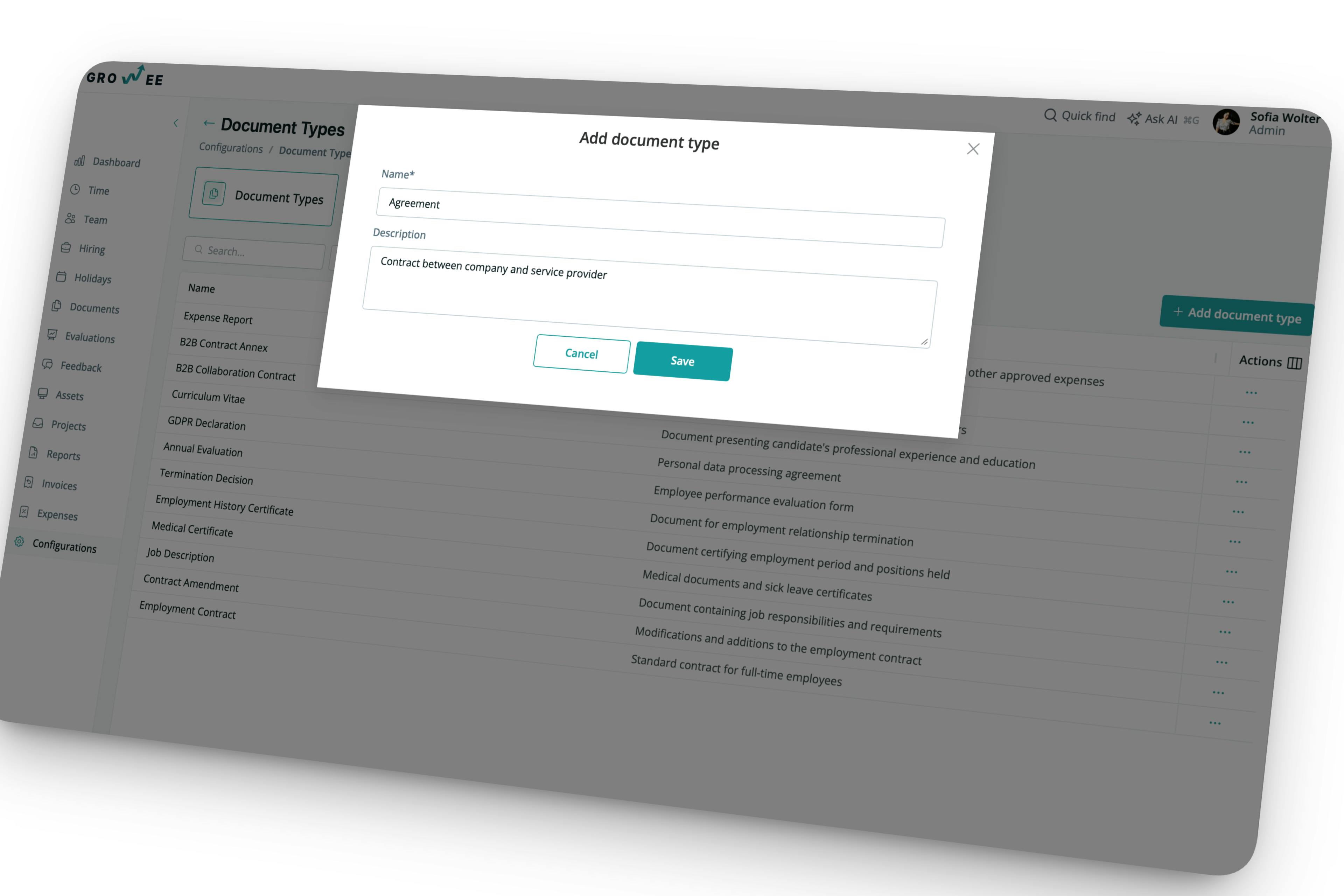 Custom Document Types for Every Need