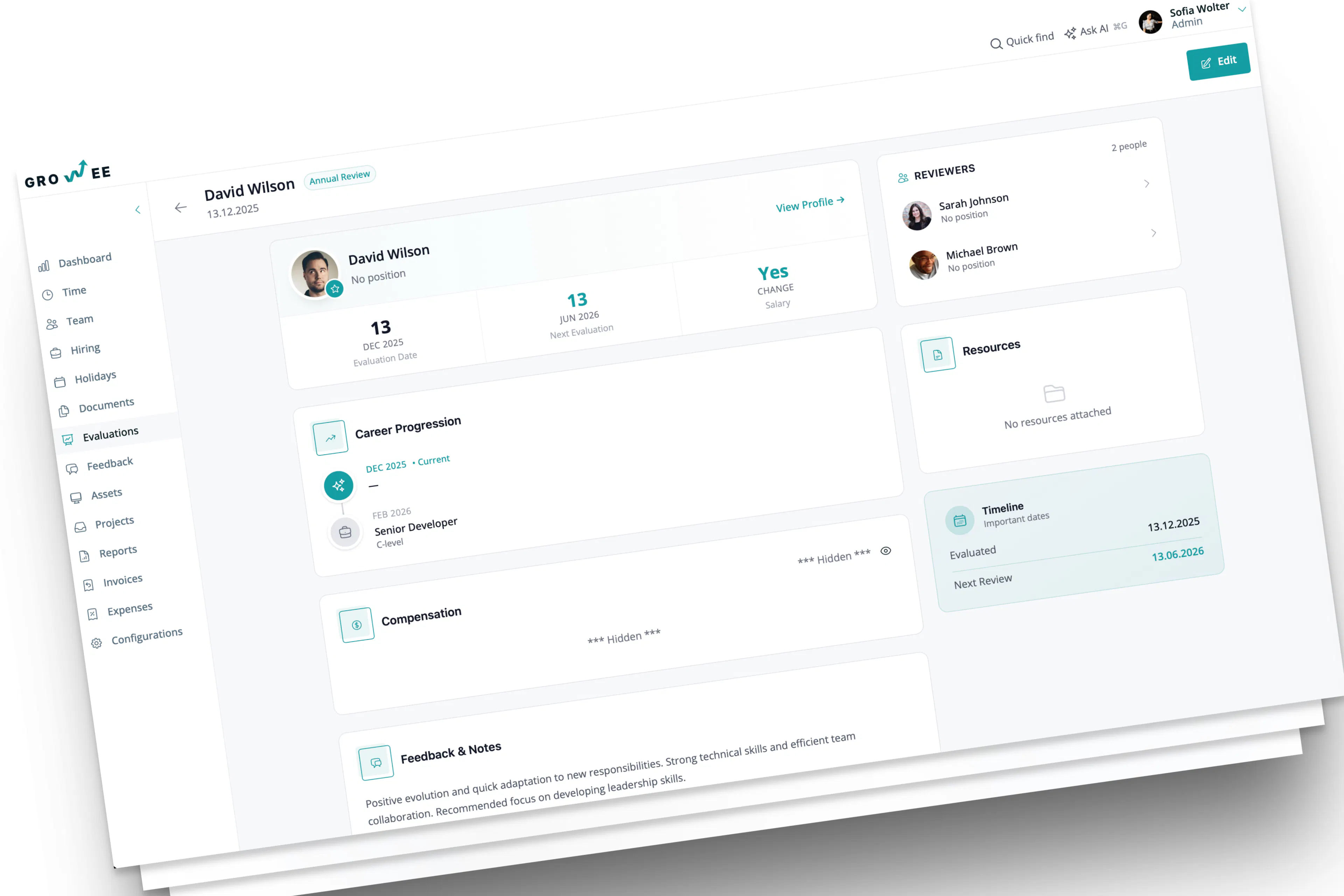 All evaluations in one place