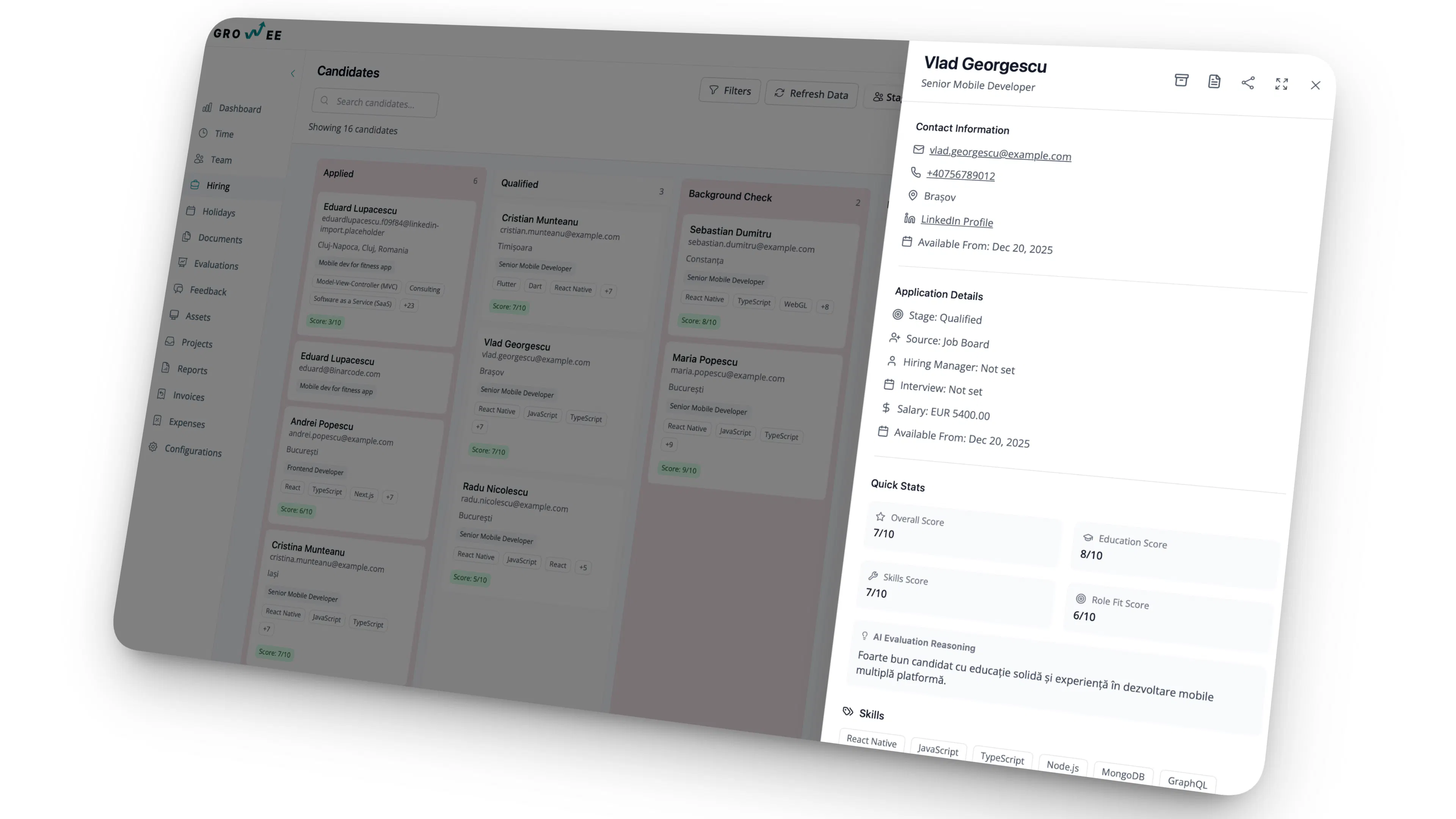 Hire faster & stay organized