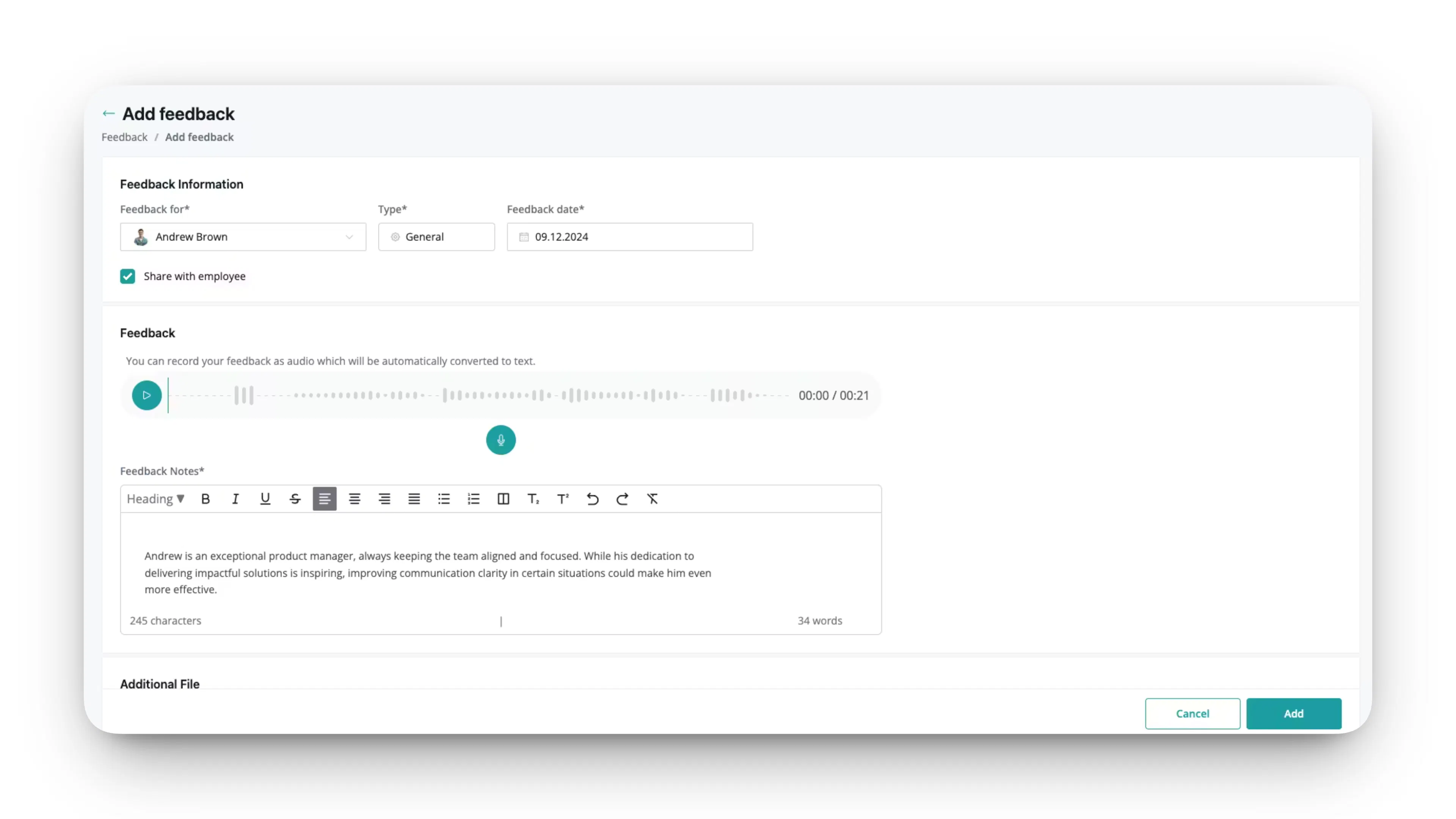 Speak Naturally, Capture Value