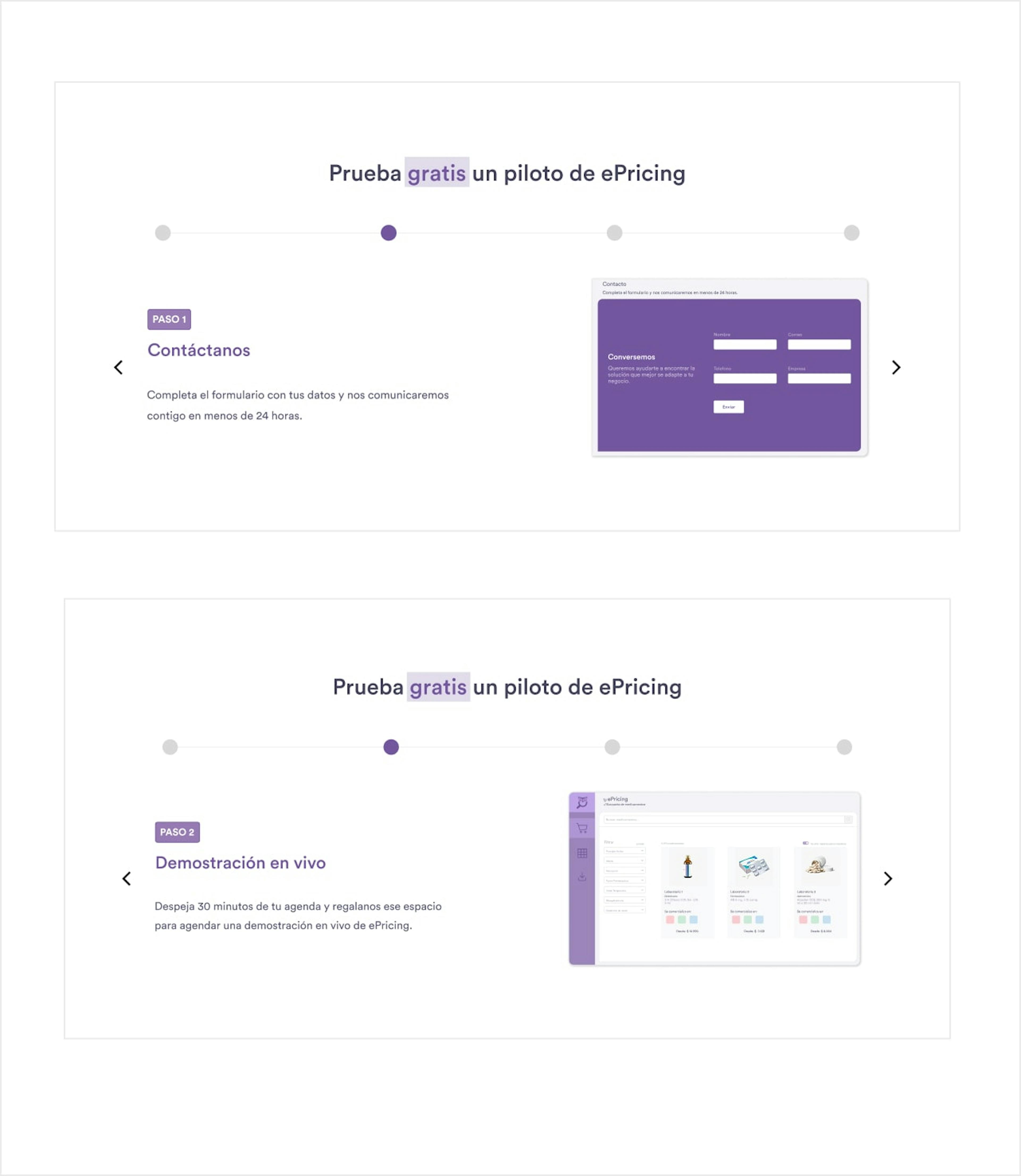 Desarrollo del sistema visual