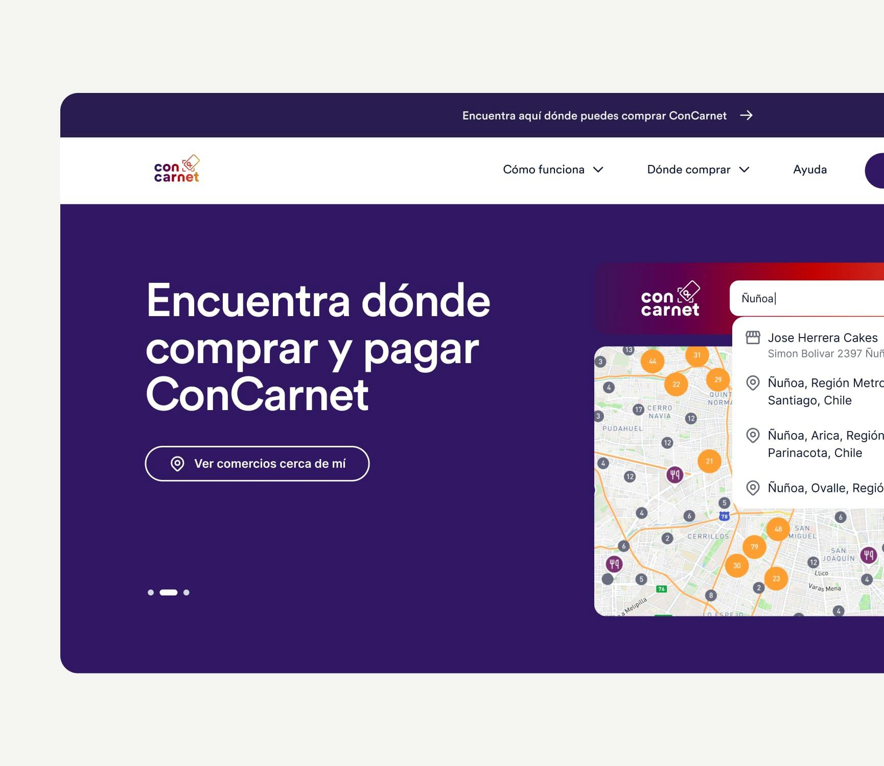 ConCarnet UX UI