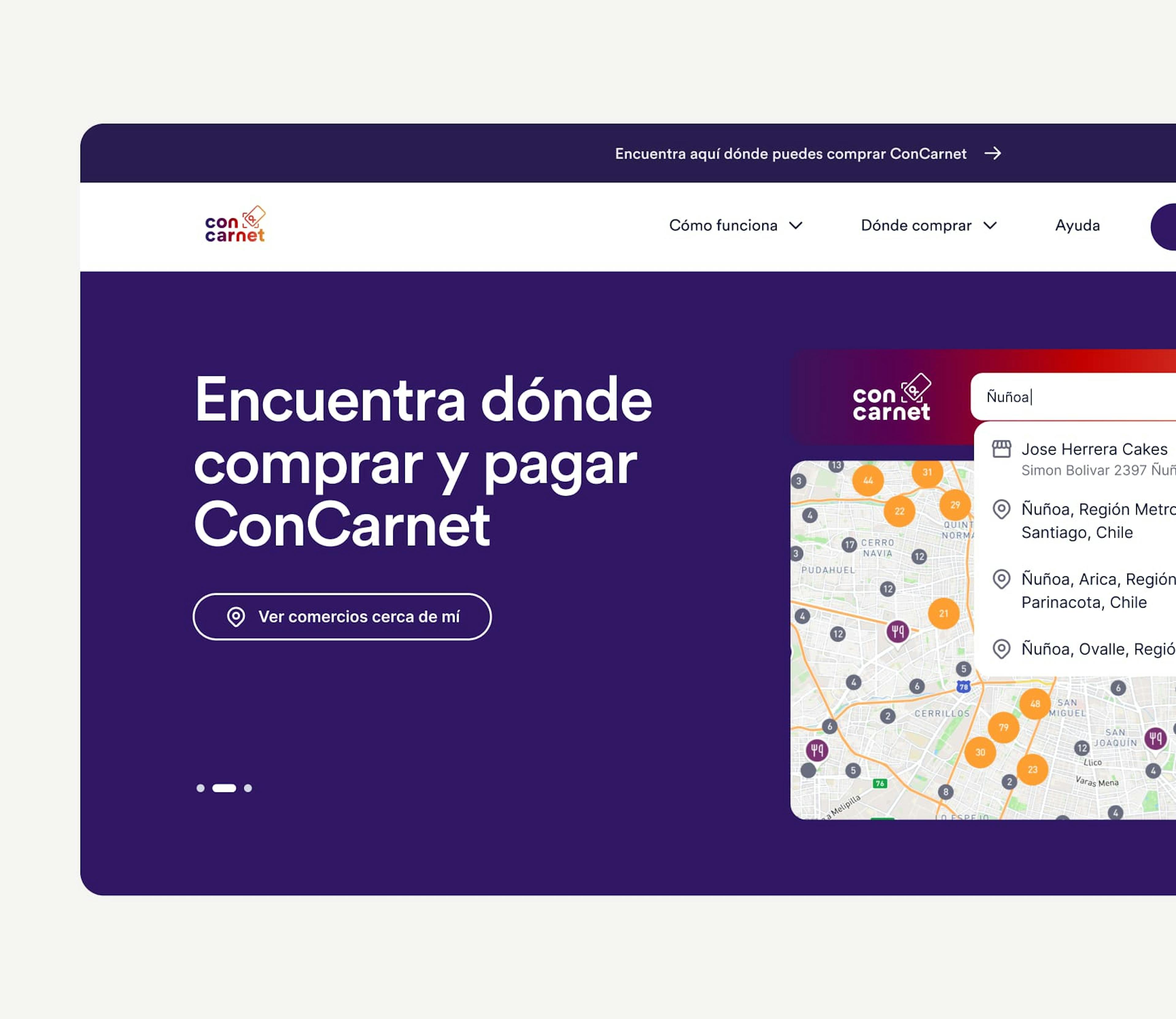 ConCarnet UX UI