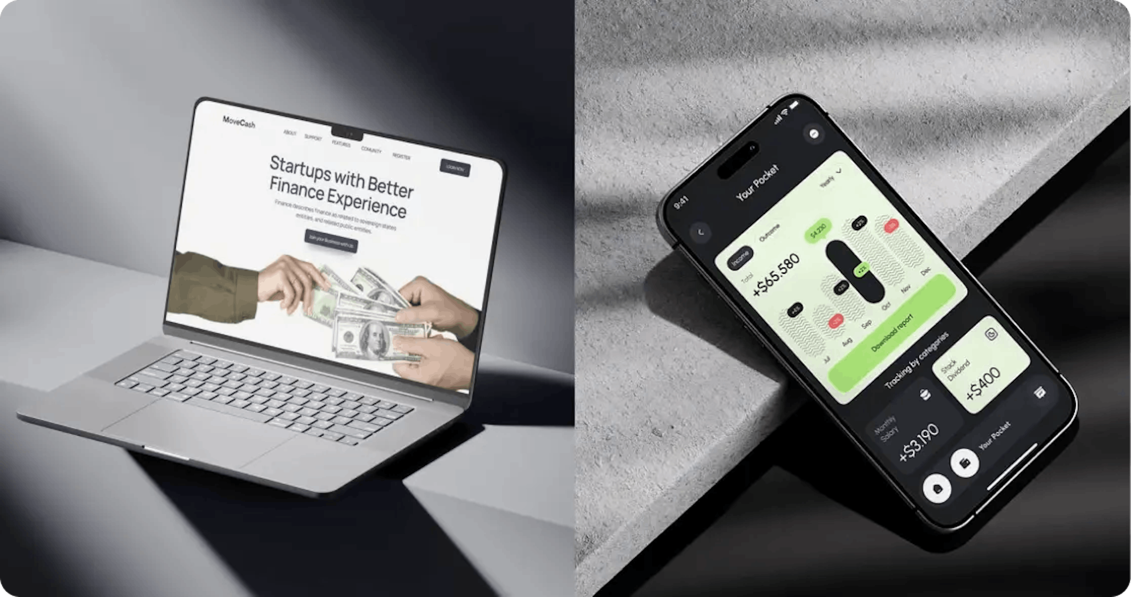 Mobile vs web app image