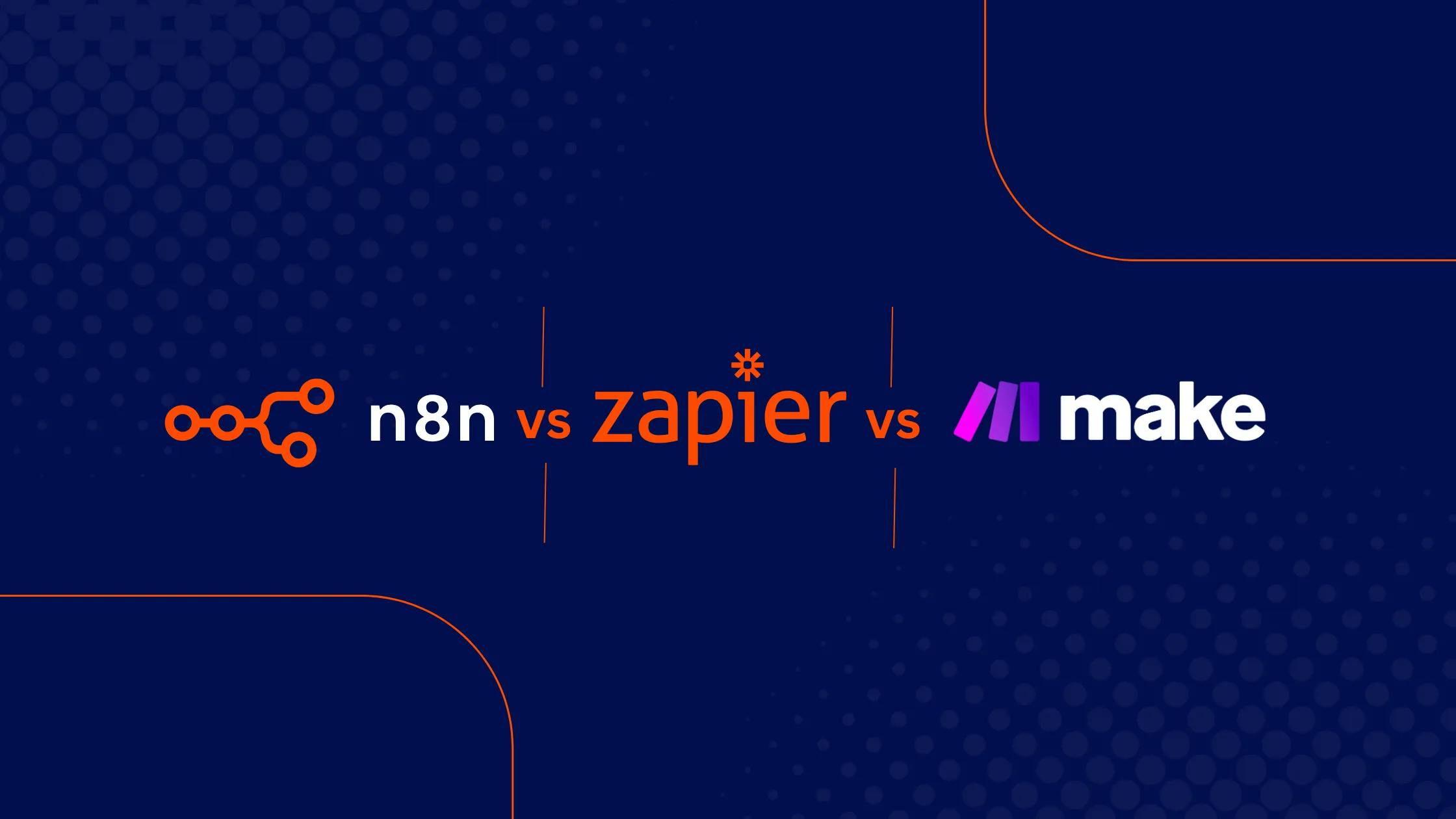 n8n vs Zapier vs Make comparison 2026 workflow automation tools