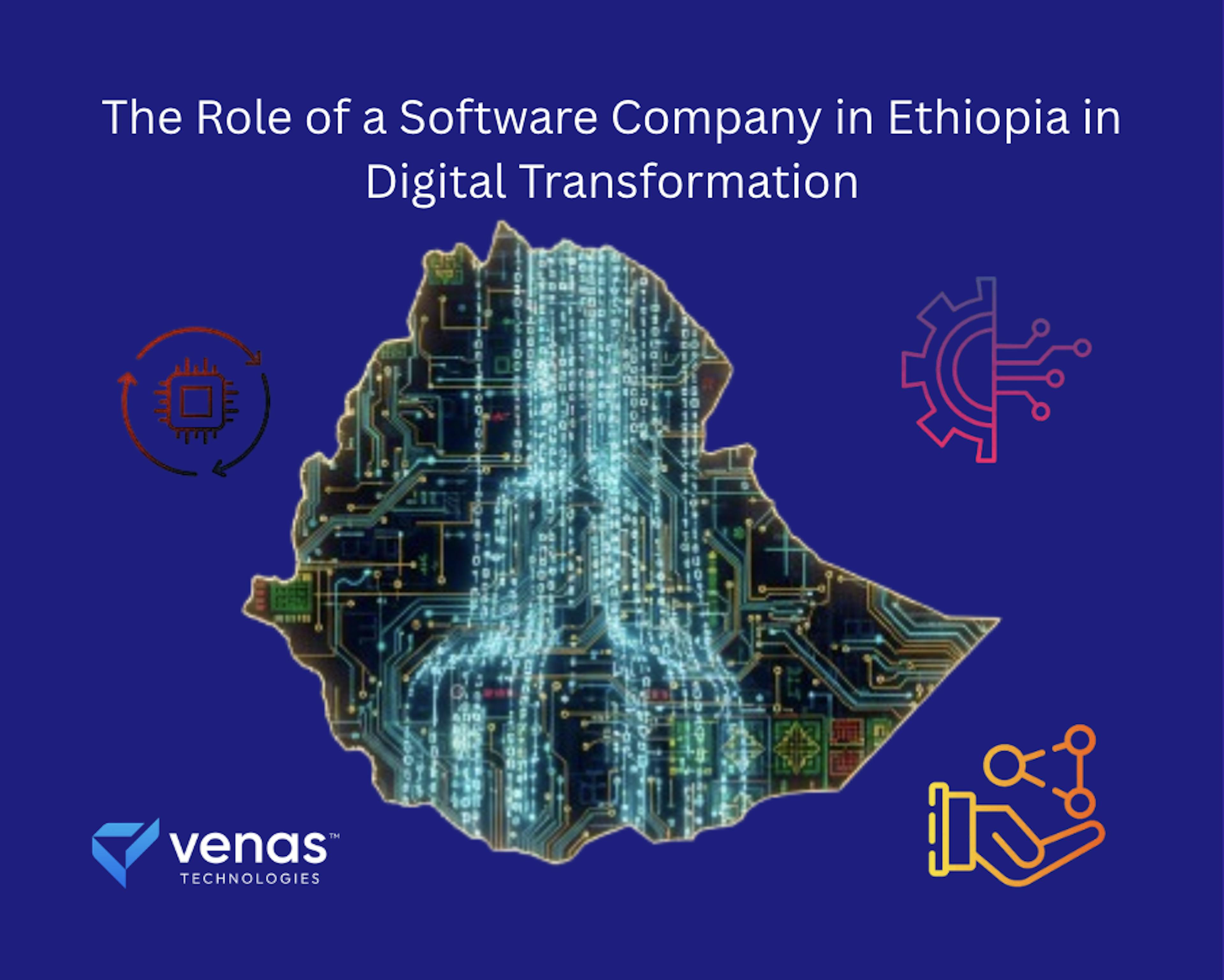 Digital transformation and web development services provided by a software company in Ethiopia