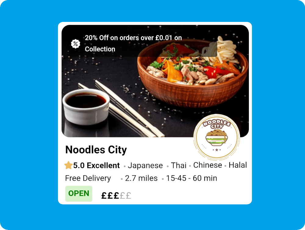 Shop with Offer in Grub24-App