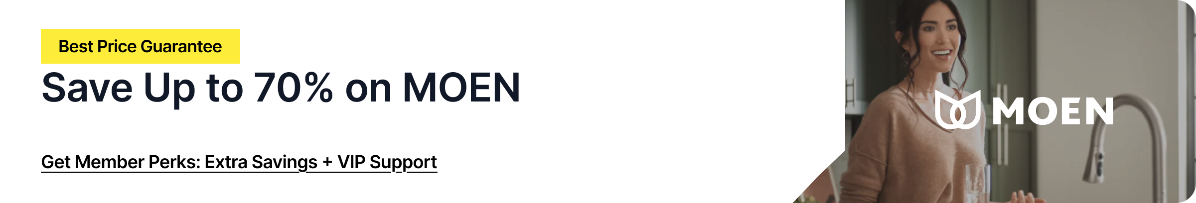 Save Up to 70% on MOEN